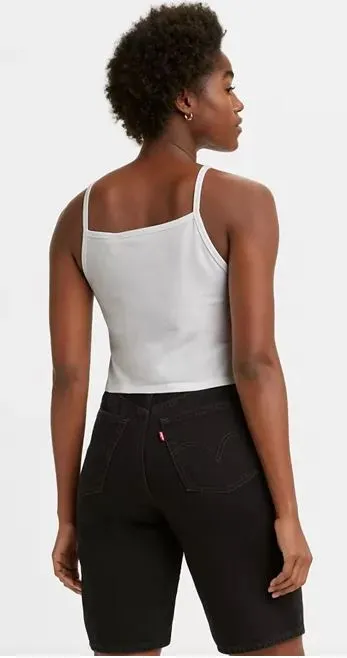 Levi's Graphic 90s Daisy Tank Top Antimicrobial Treatment Raw Edge Detail