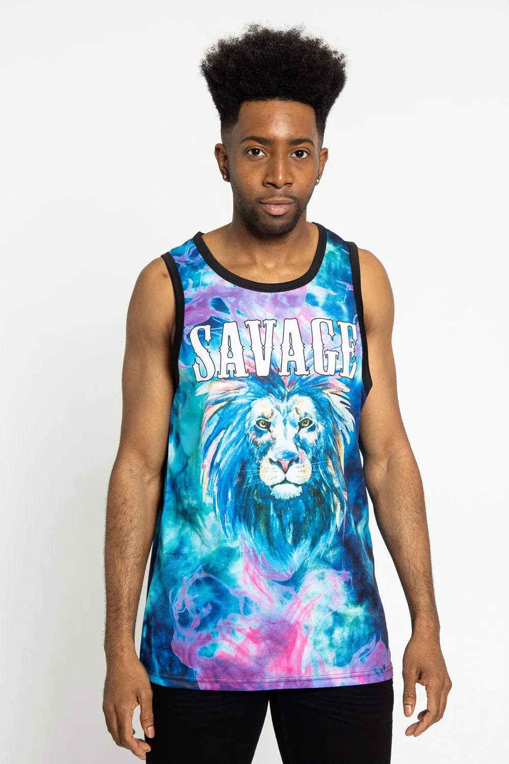 ComfortStretch Tie Dye Savage Tank Top