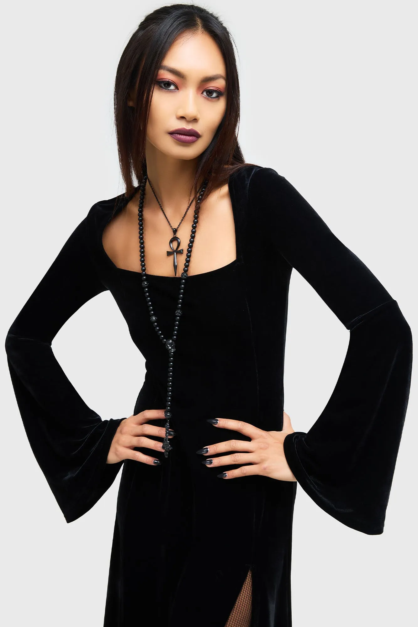 Travel piece Soft Glide Morvessa Maxi Dress