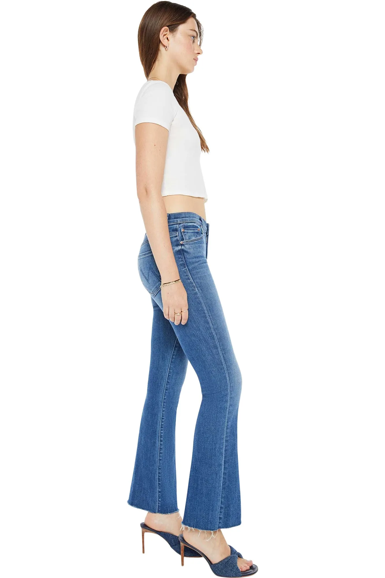 Lightweight Parent Style Durable Urban appeal MOTHER Denim Weekender Fray in Connect the Dots