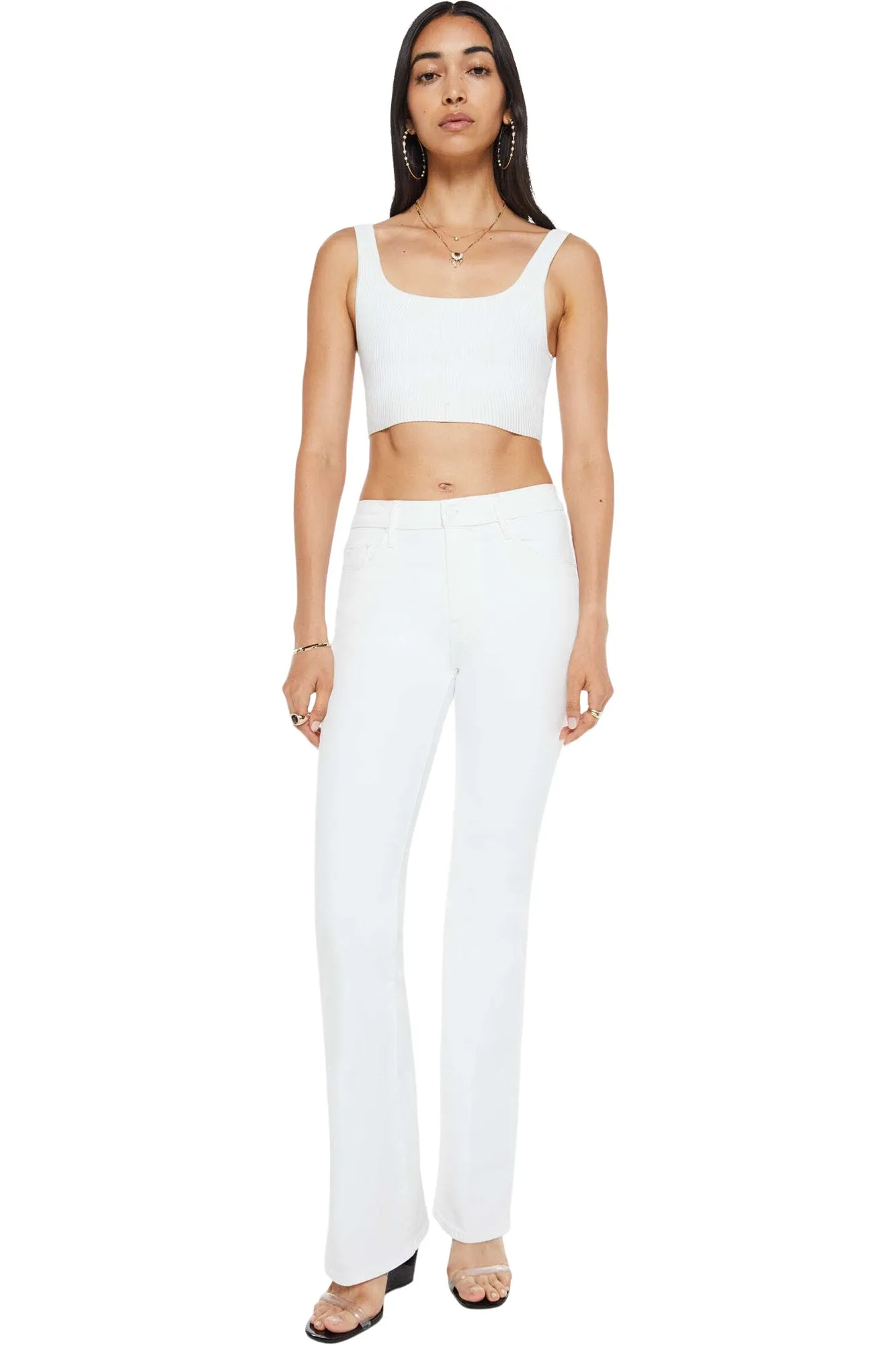 MOTHER Denim Weekender in Totally Innocent Simple Choice Night Out Everyday Holiday Vibes