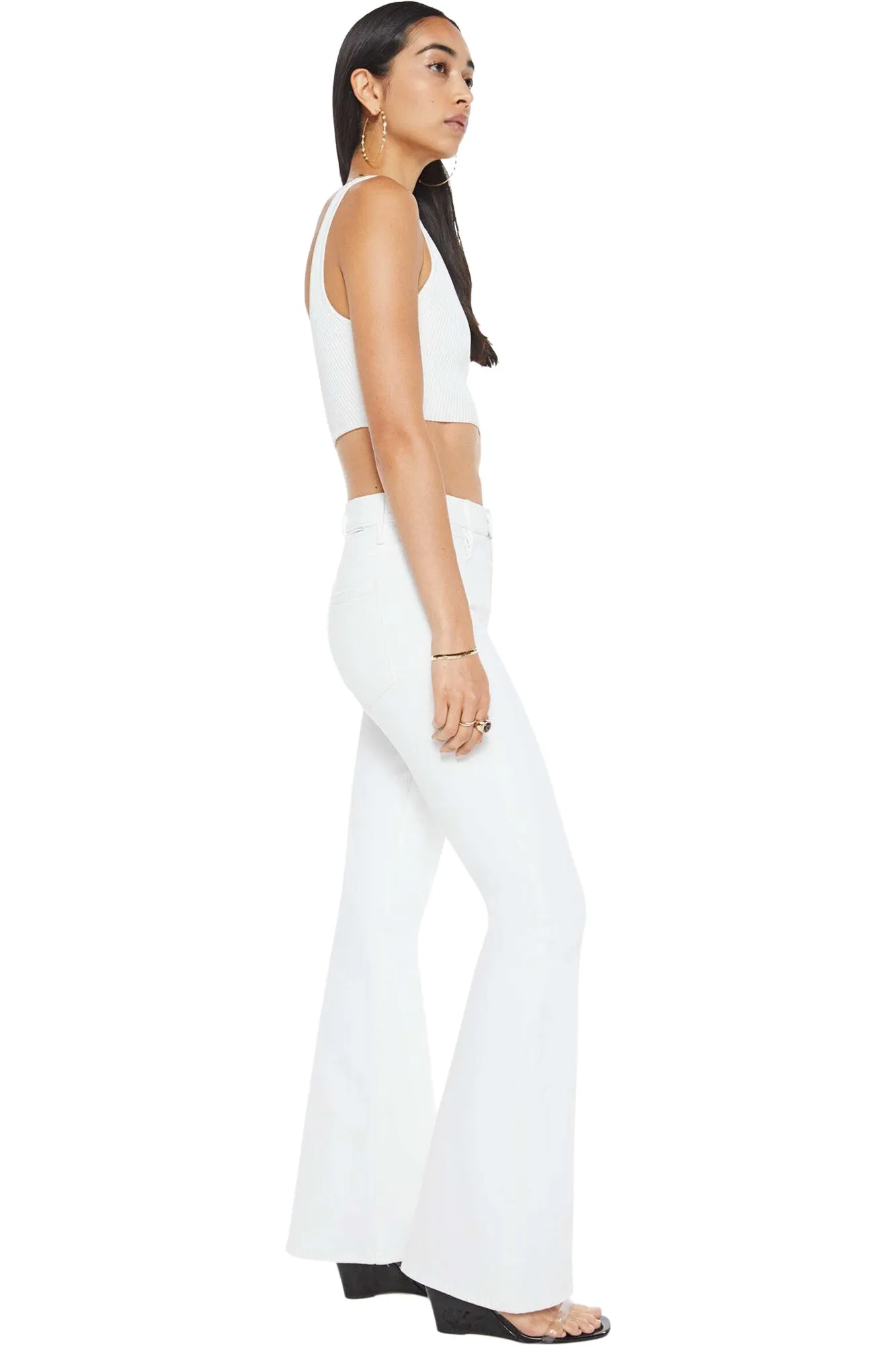 MOTHER Denim Weekender in Totally Innocent Quick Pick Standard Piece