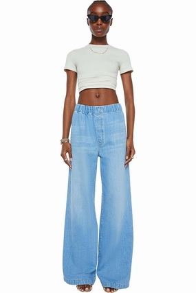 MOTHER Denim Kitchen Drawer Skimp in All You Can Eat Minimalist Pocket Layout