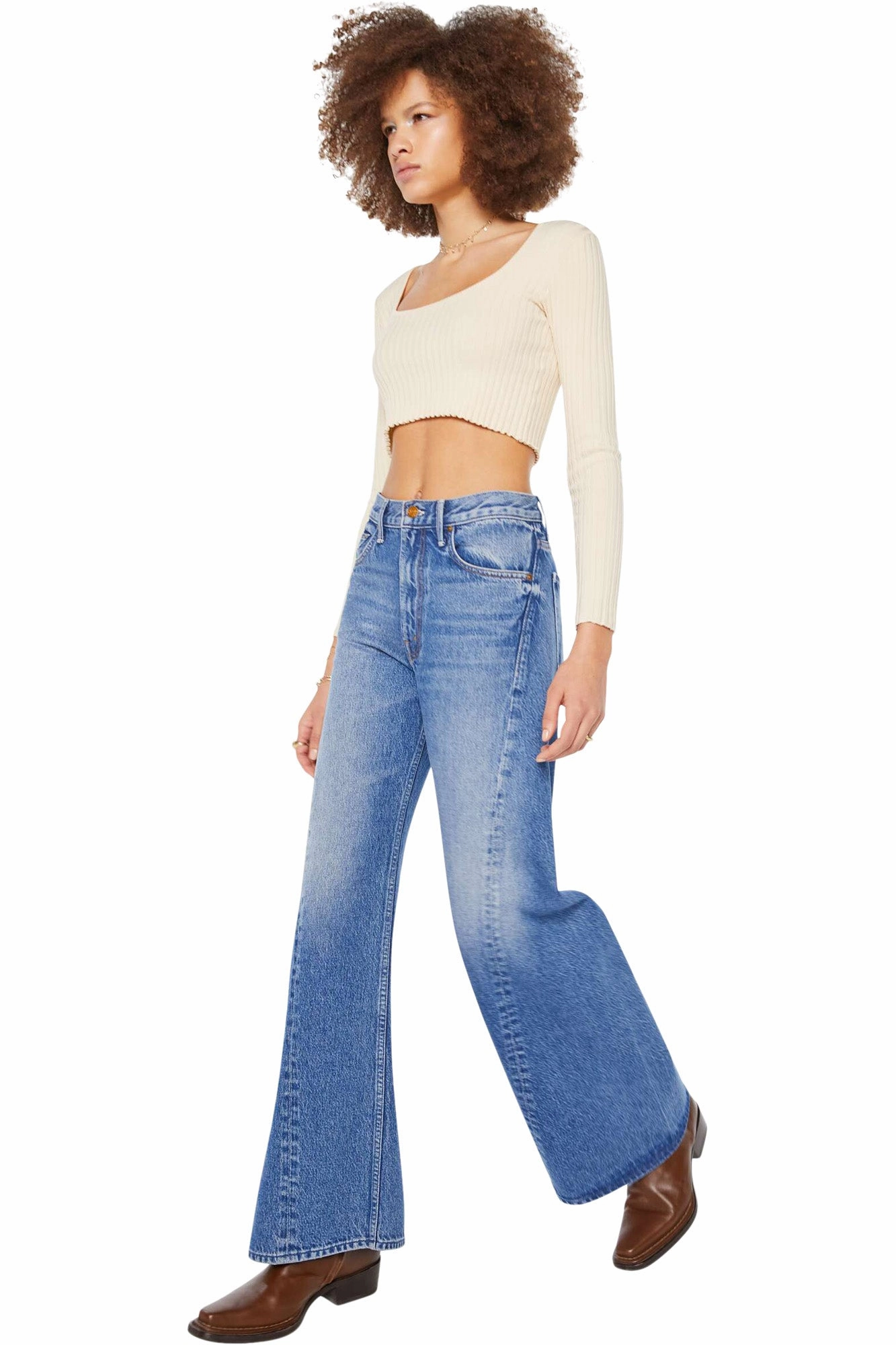 Relaxed Style Work Ready Outdoor Enthusiast Casual Days MOTHER Denim Lemon Twist Sneak in Rolling in the Dough