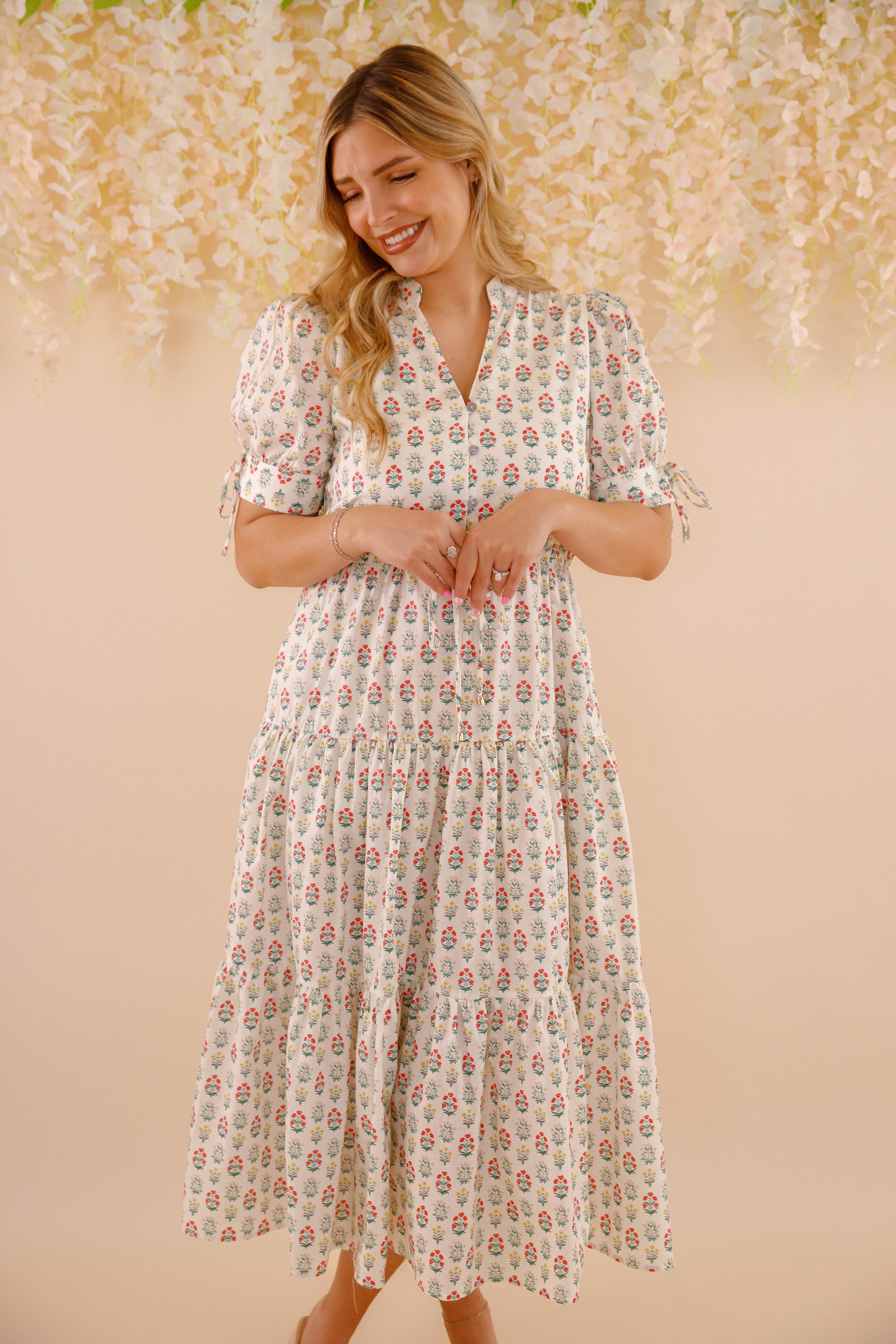 Finding My Balance Midi Dress Romantic dinner wear Trendy Layer