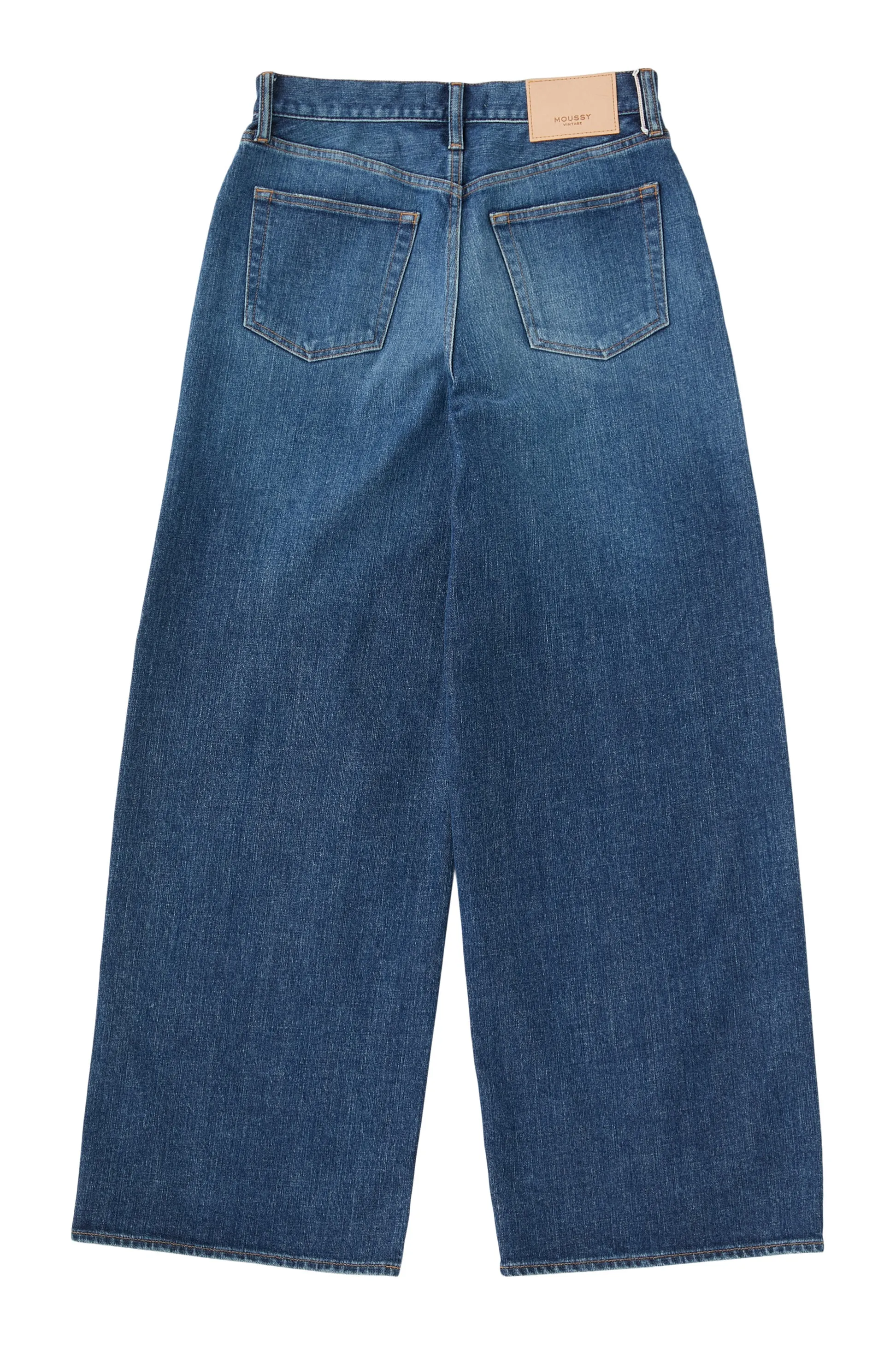 Moussy Denim Andalusia Super Wide Jeans in Blue Popular Style