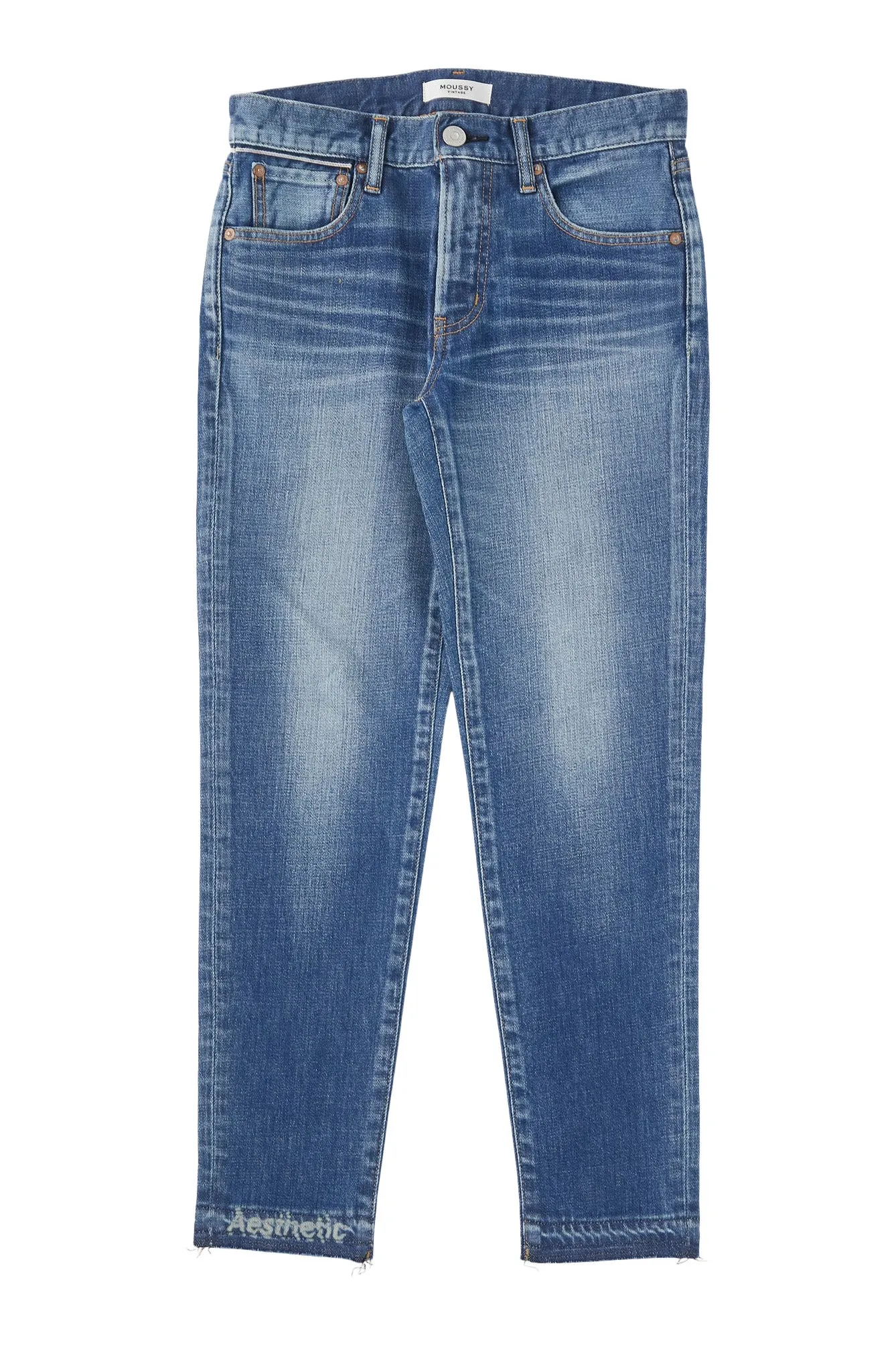 Moussy Denim Clarence Skinny in Light Blue Shape Retention Streetwear Fan Beach Day