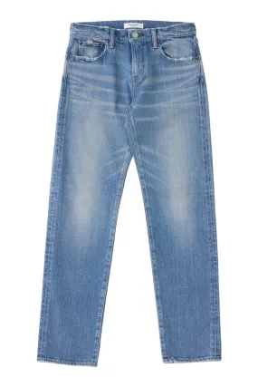 Versatile Tailoring Simple Touch Moussy Denim Groveland Slim Straight in Blue