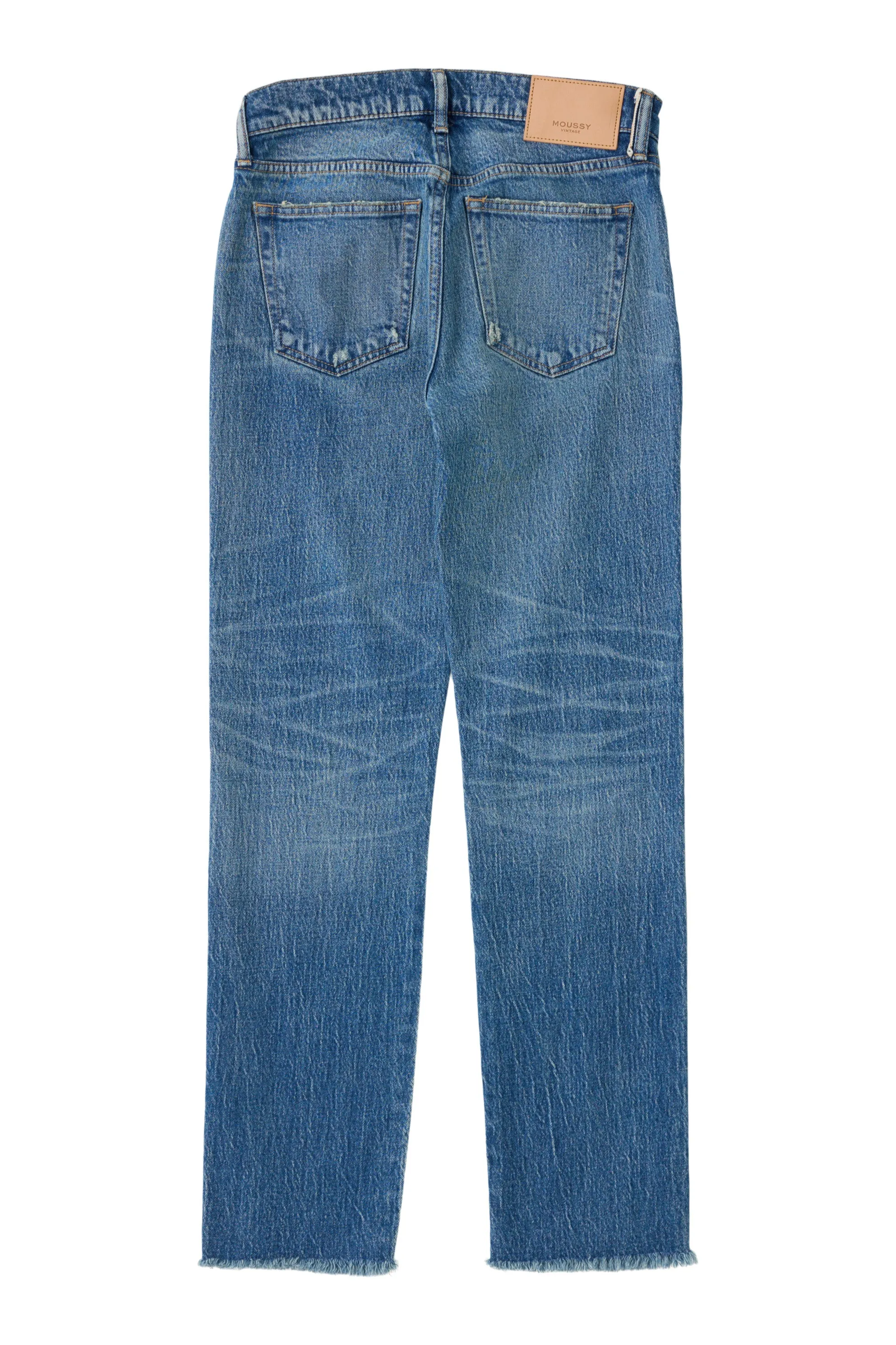 Comfortable Choice Moussy Denim Hammels Slim Straight in Light Blue