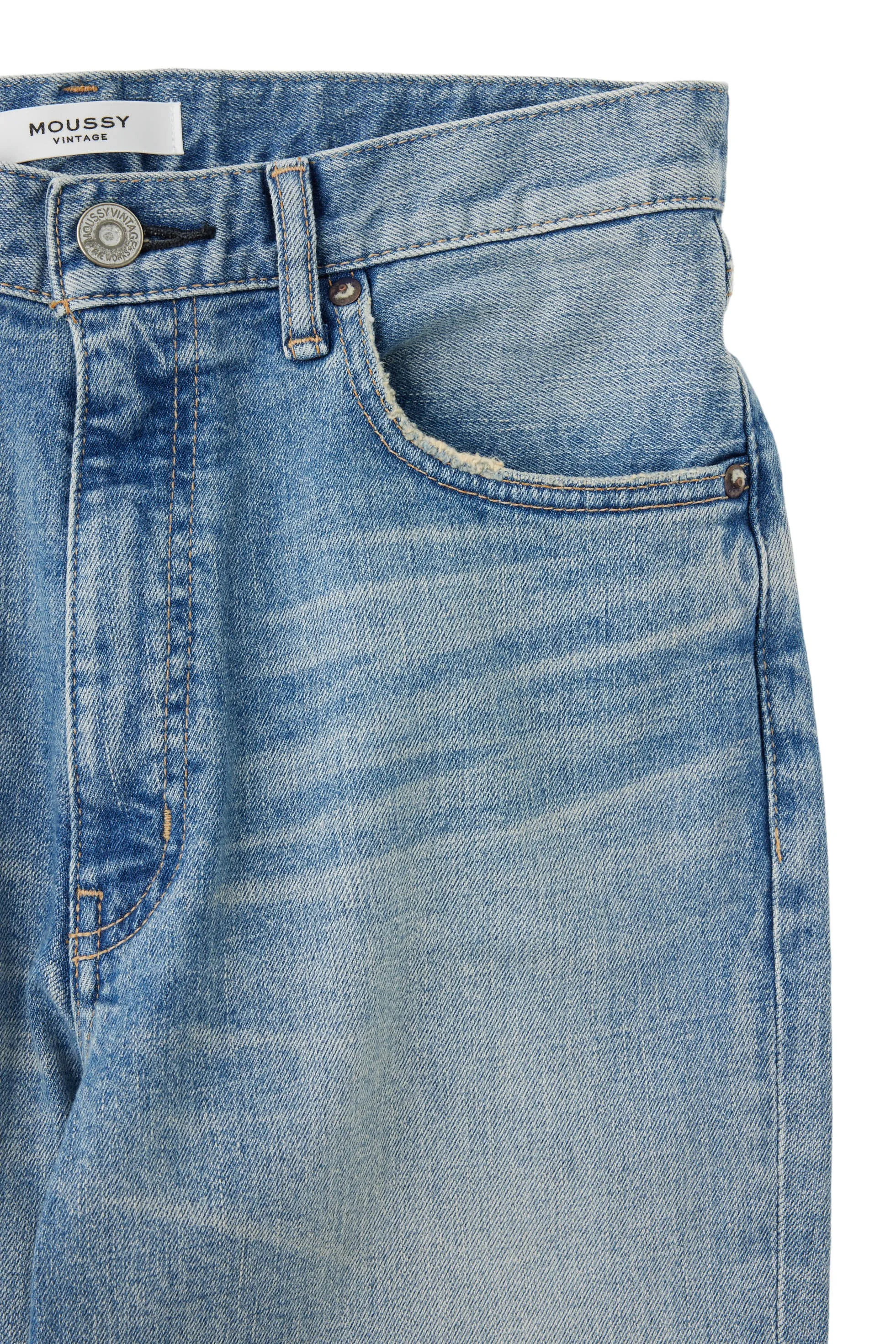 Moussy Denim Richland Boyskinny in Light Blue Night Out Daily Wear Core Layer