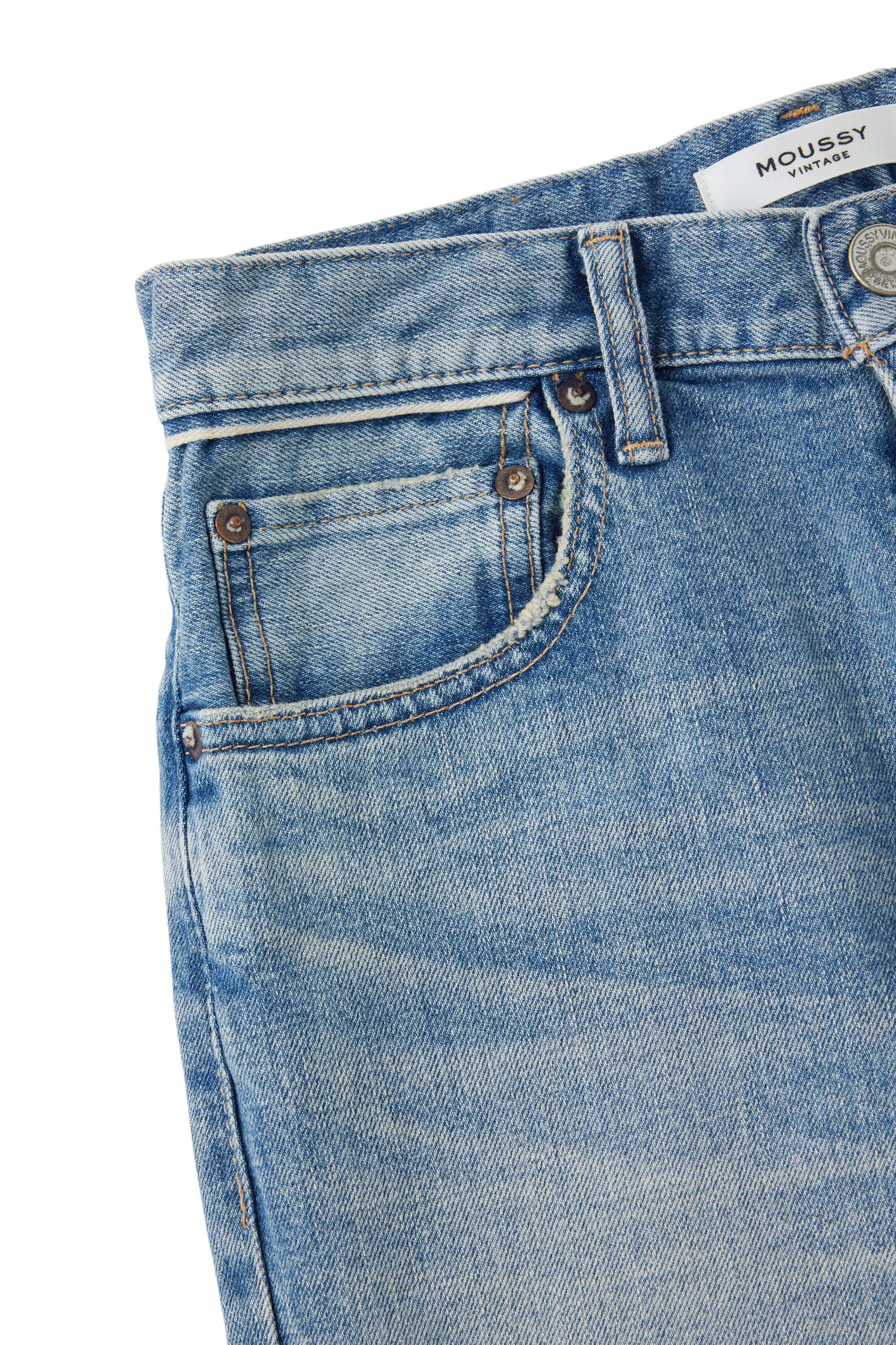 Moussy Denim Richland Boyskinny in Light Blue Office Wear Trendy Home Comfort