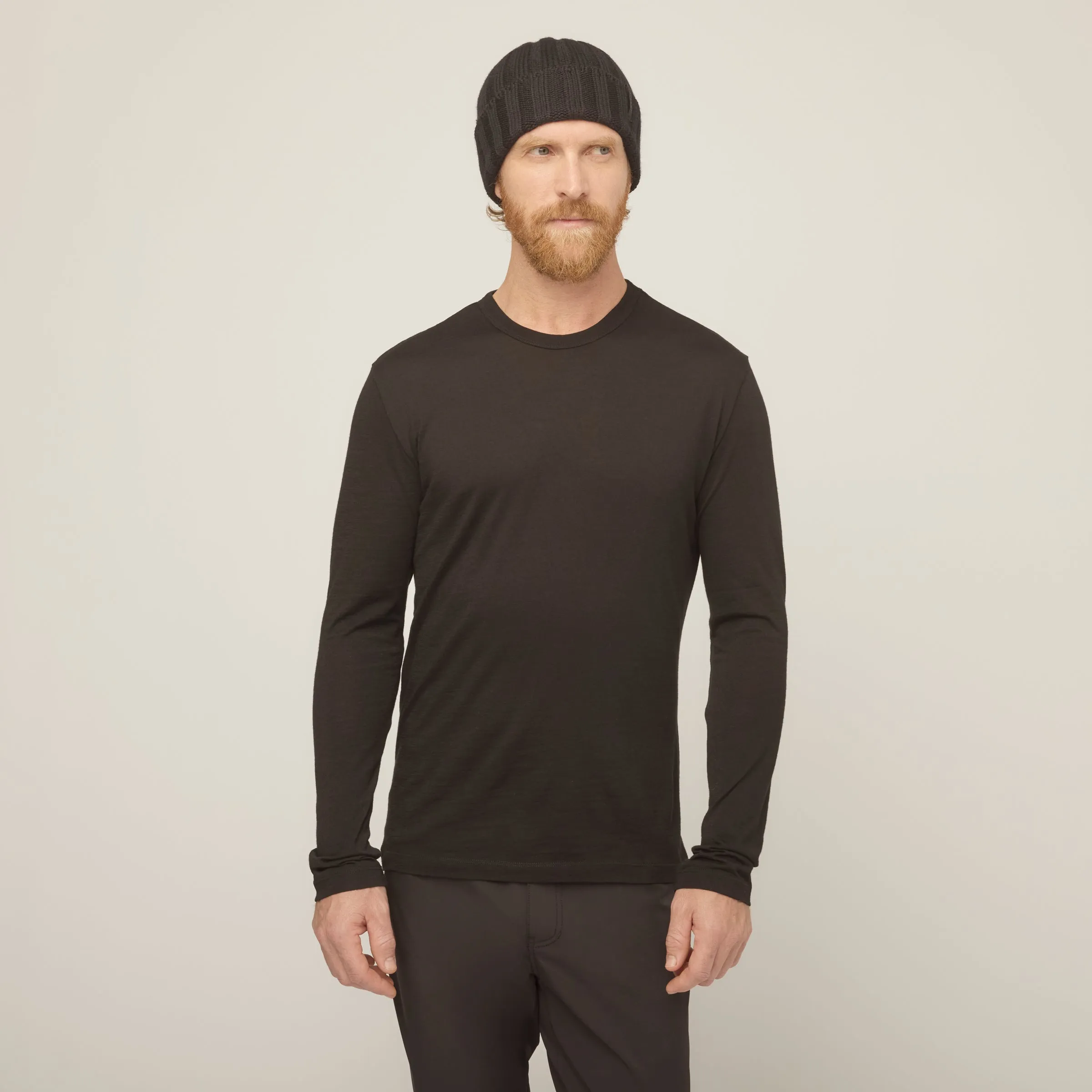HighCollar Design Merino Long Sleeve T-shirt