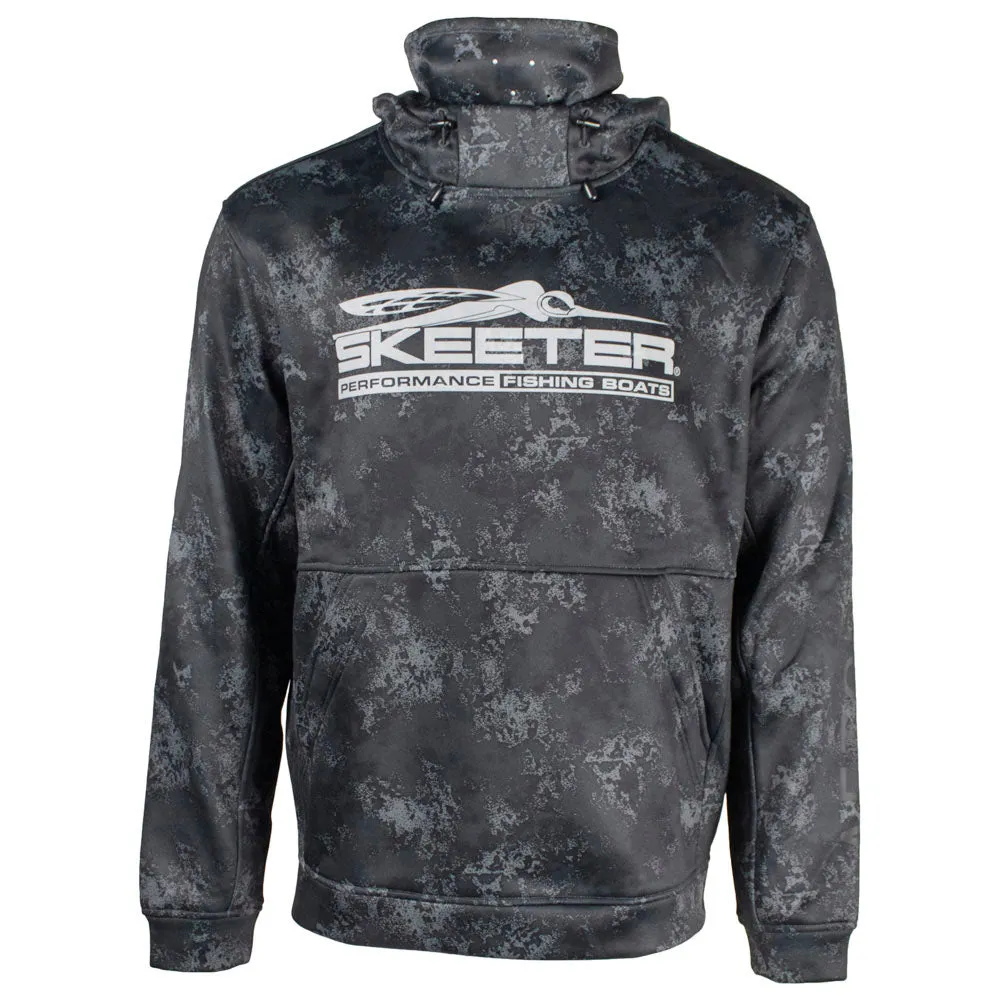 Skeeter AFTCO Charcoal Acid Camo Reaper Sweatshirt Durable Stitching