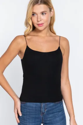 Sustainable Textile Hidden Ventilation Zones Padded Cami Top