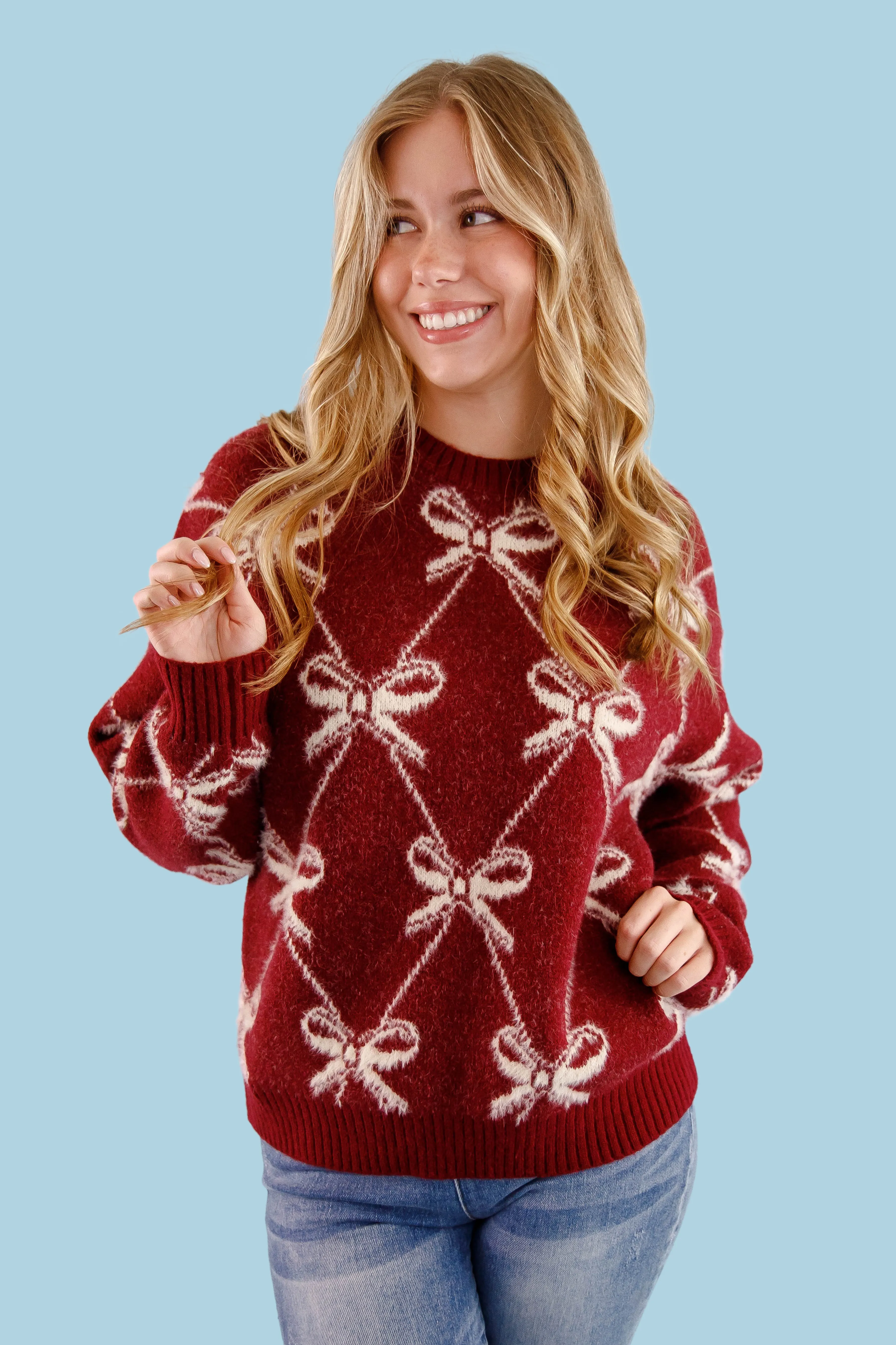 Relaxed Comfort Design Quick Slip My Love Language Sweater