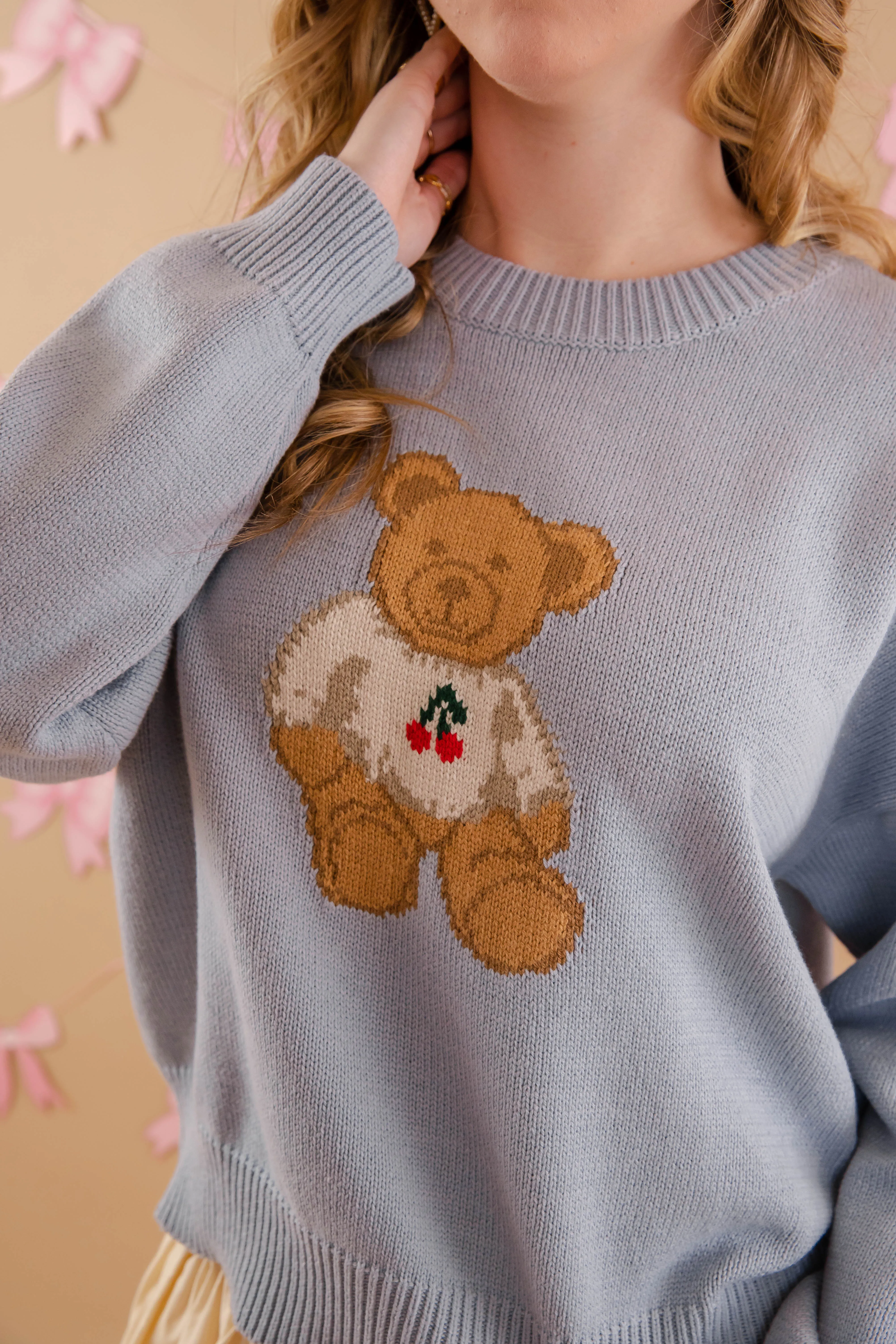 My Reassurance Sweater-Baby Blue Cozy Wear Fit