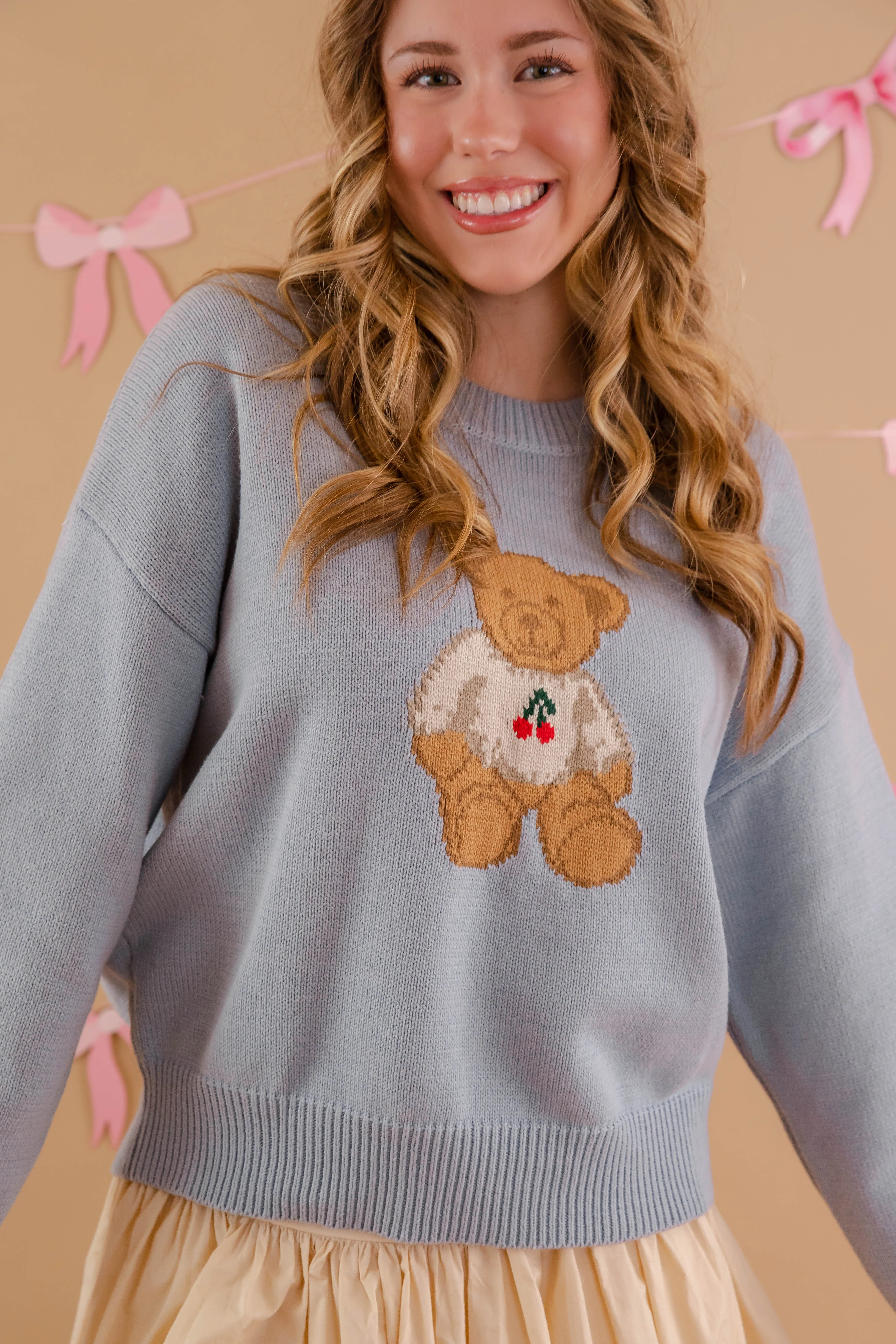 Cozy Wardrobe Timeless Knitwear My Reassurance Sweater-Baby Blue