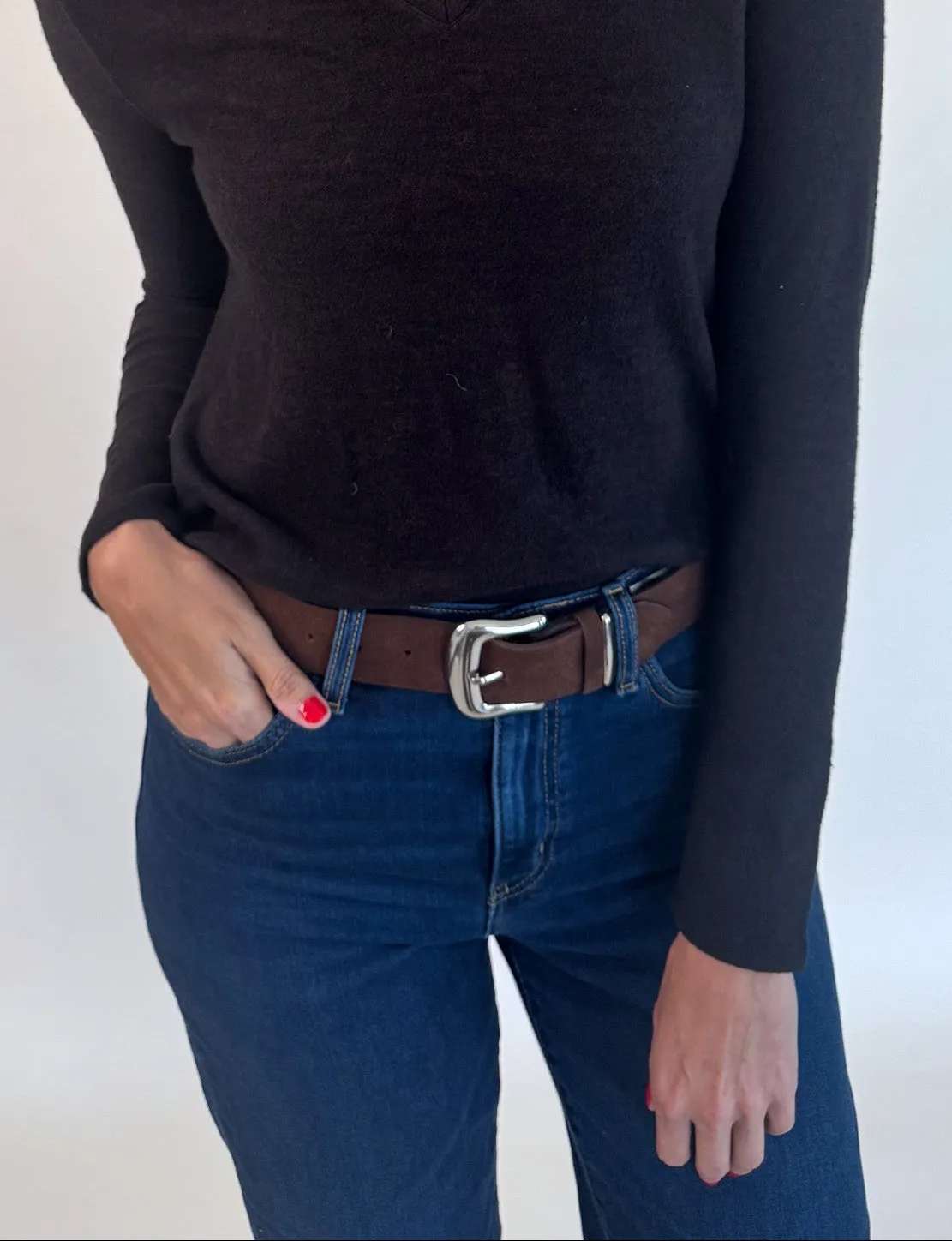 Naomi Long Sleeve V-Neck Sweater Soft Design