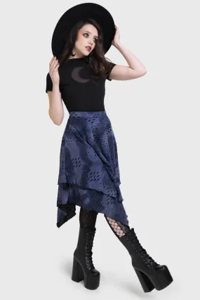 Simple Layer Shape Enhancing Hauntly Maiden Skirt