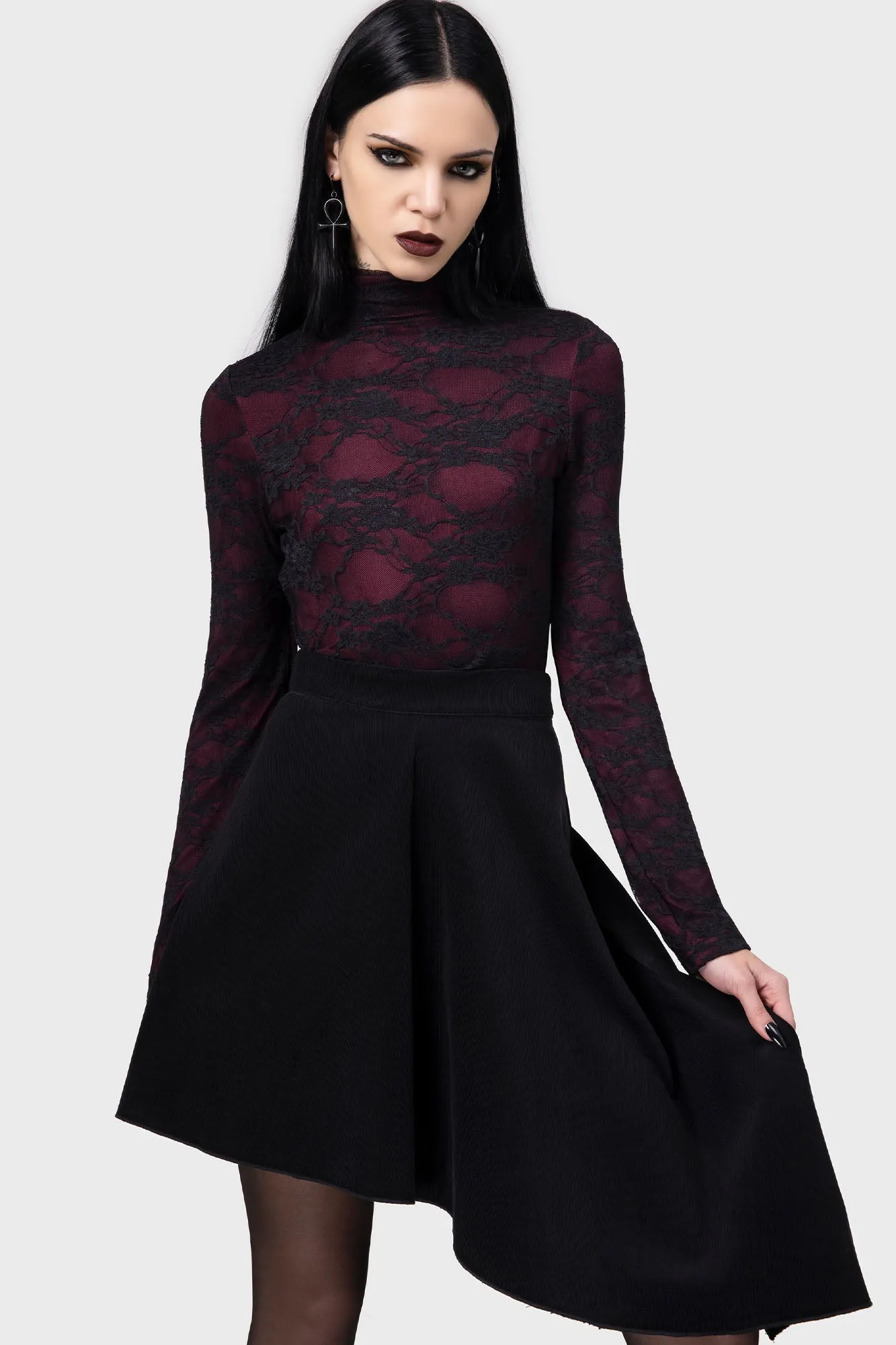 Nether Realm Skirt Jewel Tones