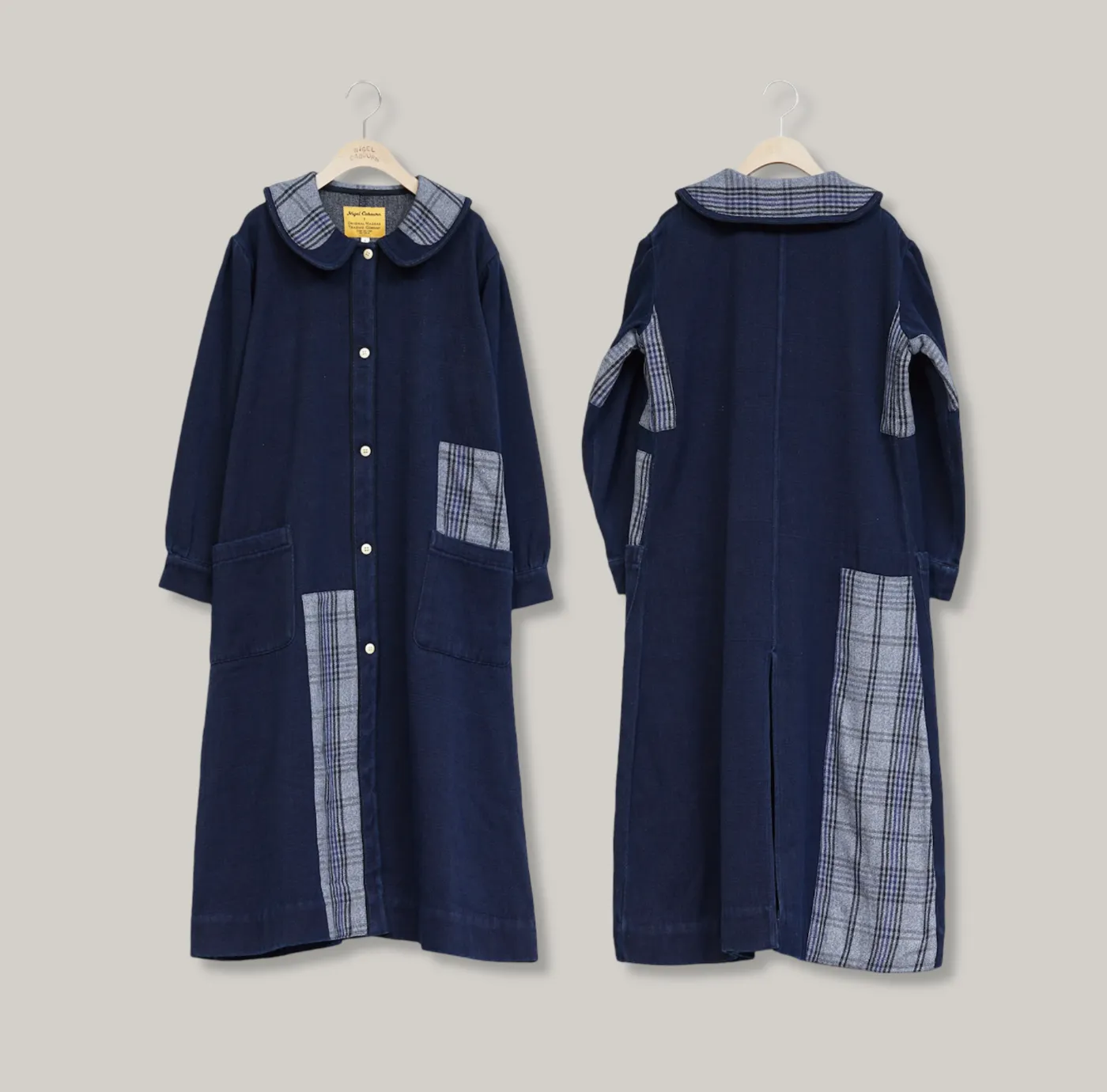 Lightweight Fabric NIGEL CABOURN WOMAN X OMTC WORKWEAR COVERALL - DENIM
