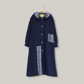 Elastic hem Magnetic Closure Options NIGEL CABOURN WOMAN X OMTC WORKWEAR COVERALL - DENIM