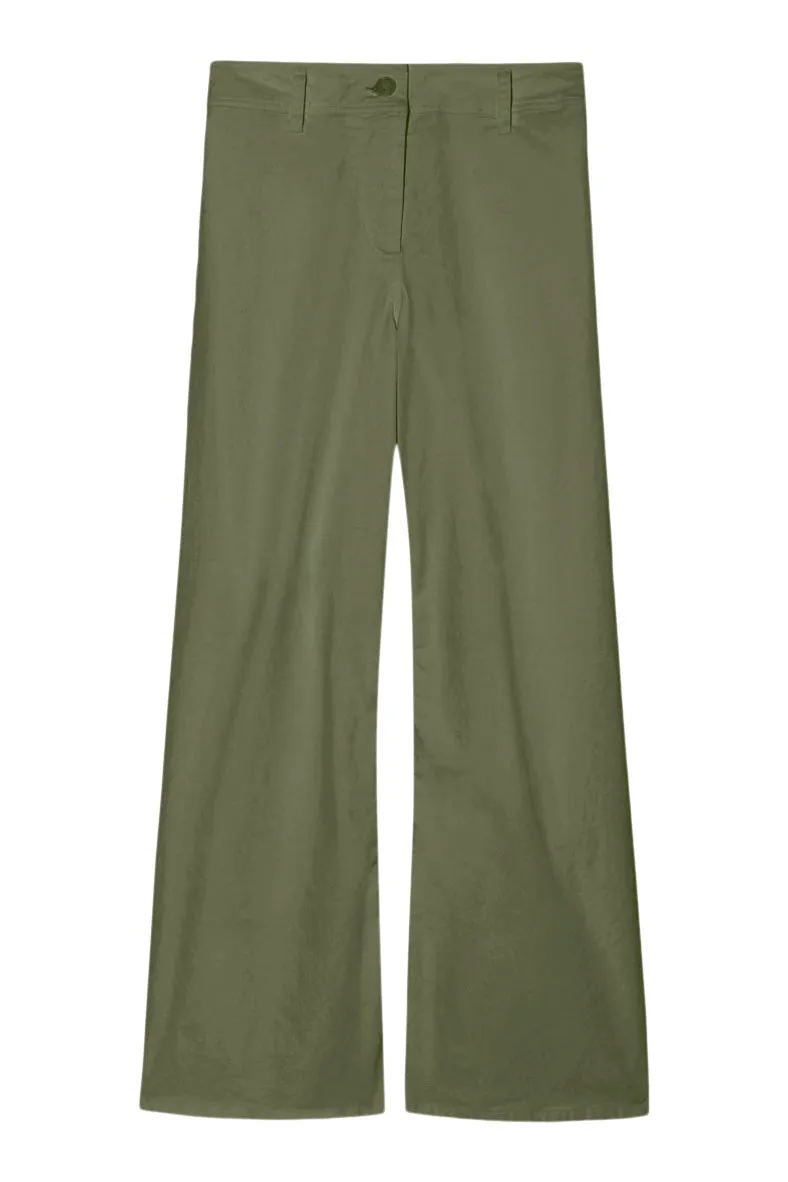 Nili Lotan Megan Pants in Camo Hidden pockets AllDayComfort