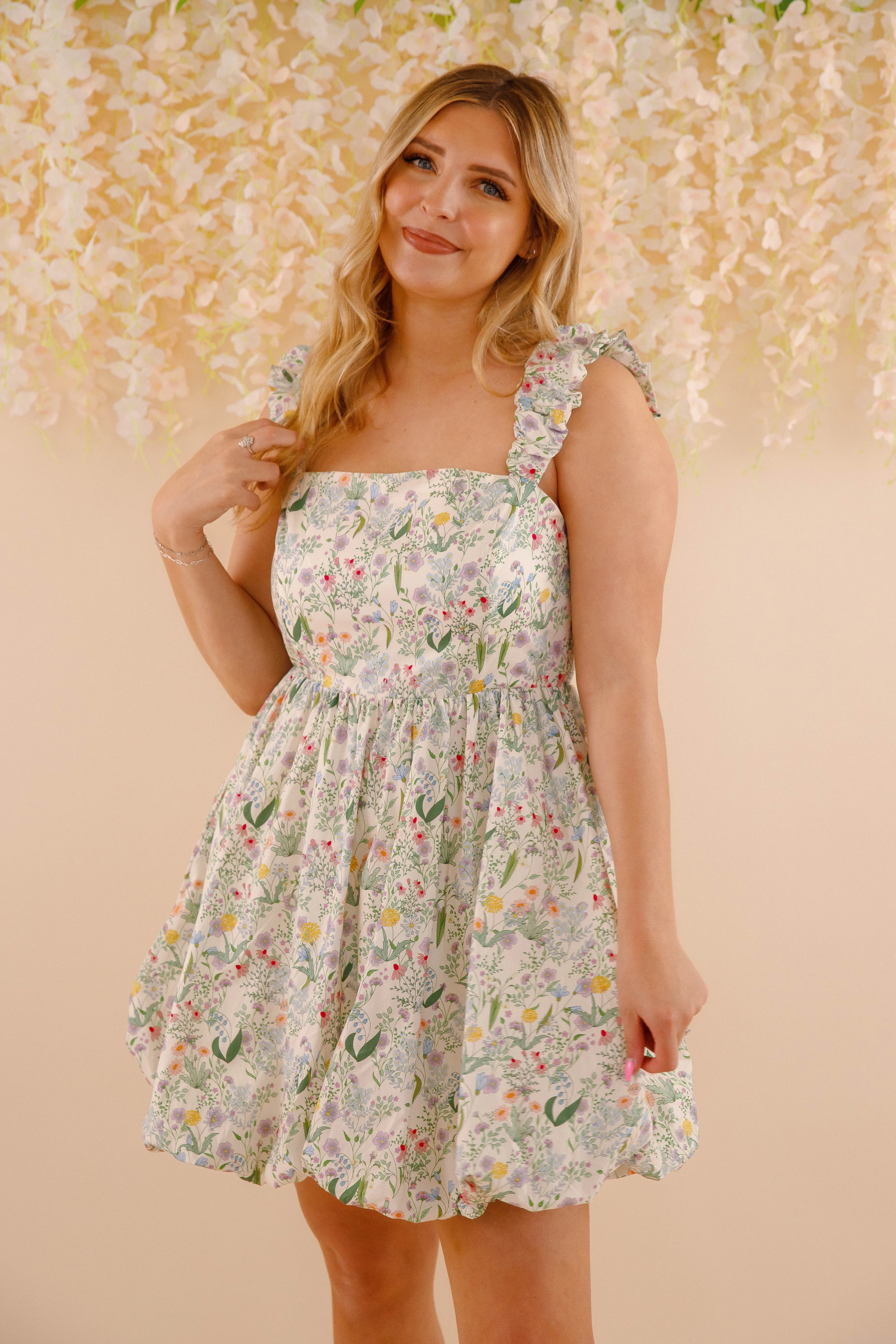 Stay Cool Wide Swing No Where Like It Mini Dress