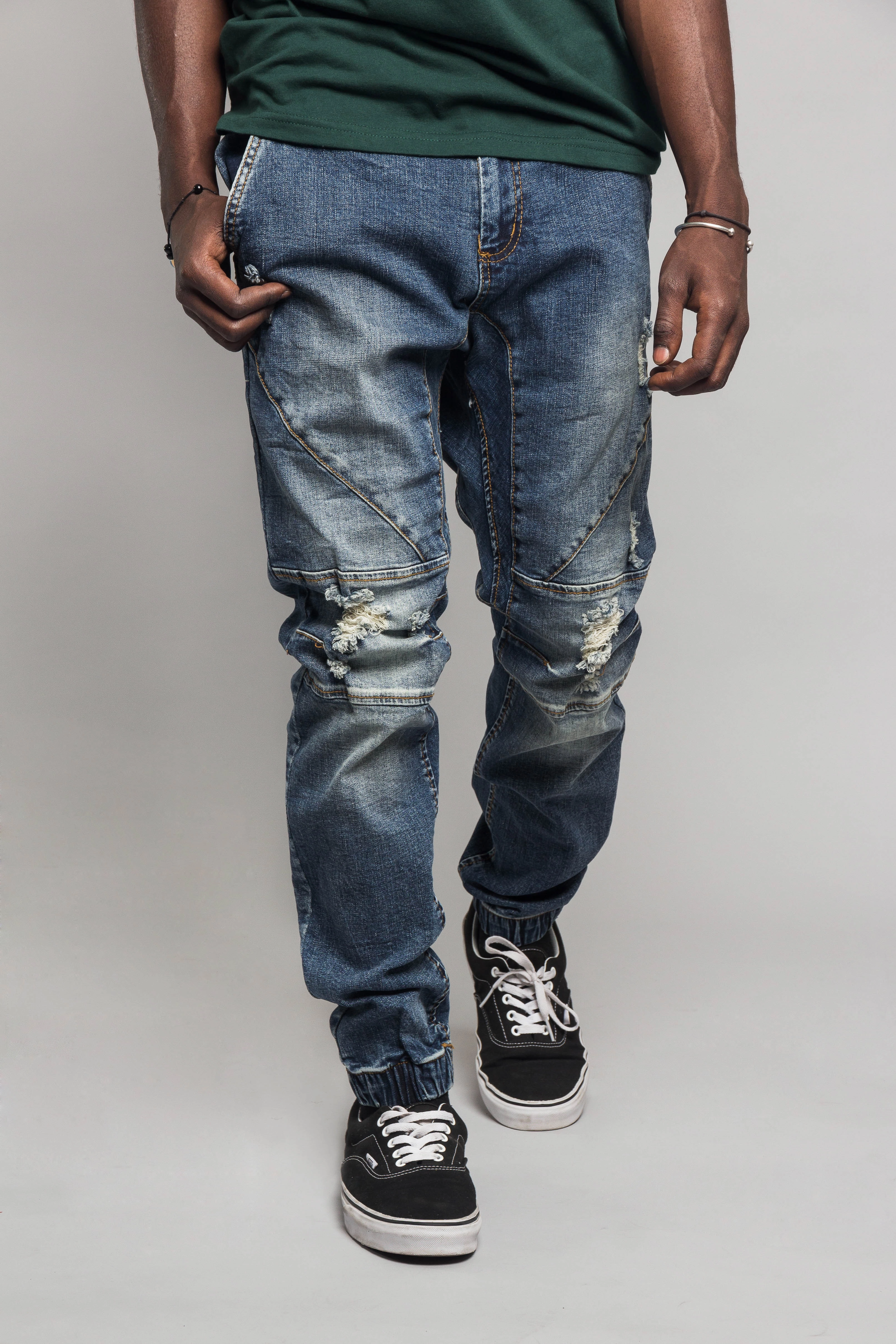 OdorResistantTreatment Essential Distressed Joggers