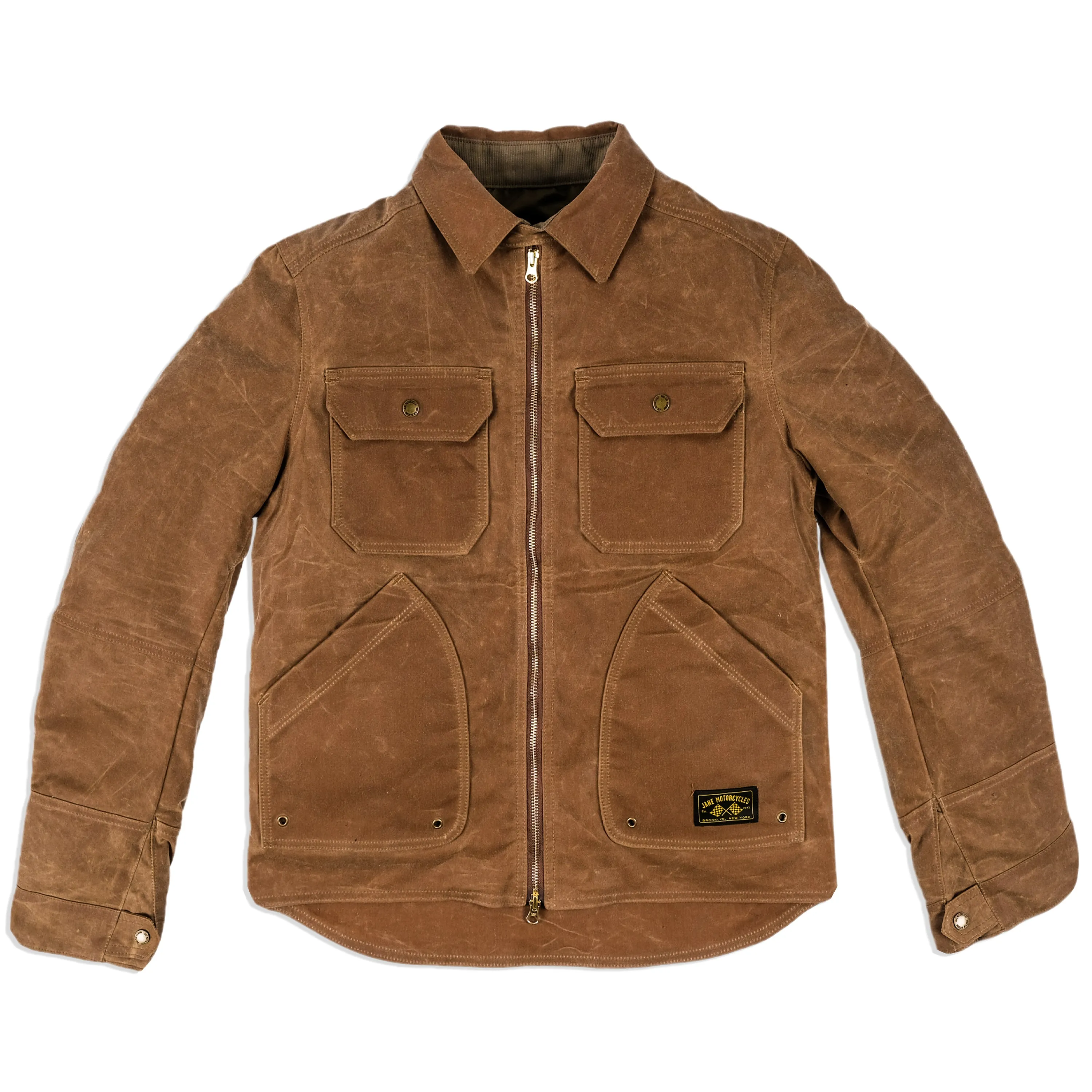 The Driggs Waxed Canvas Field Tan Riding Jacket Quick Drying