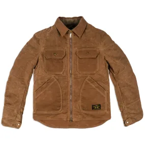 The Driggs Waxed Canvas Field Tan Riding Jacket Quick Drying