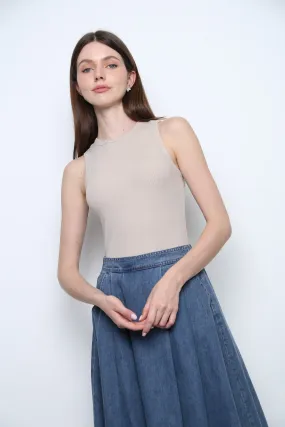 Snoozie Padded Tank Oat Ash (Restock) CushionedSupport