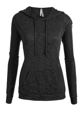Exposure Burnout Cotton Hoodie VentilatedBack ReinforcedShoulders