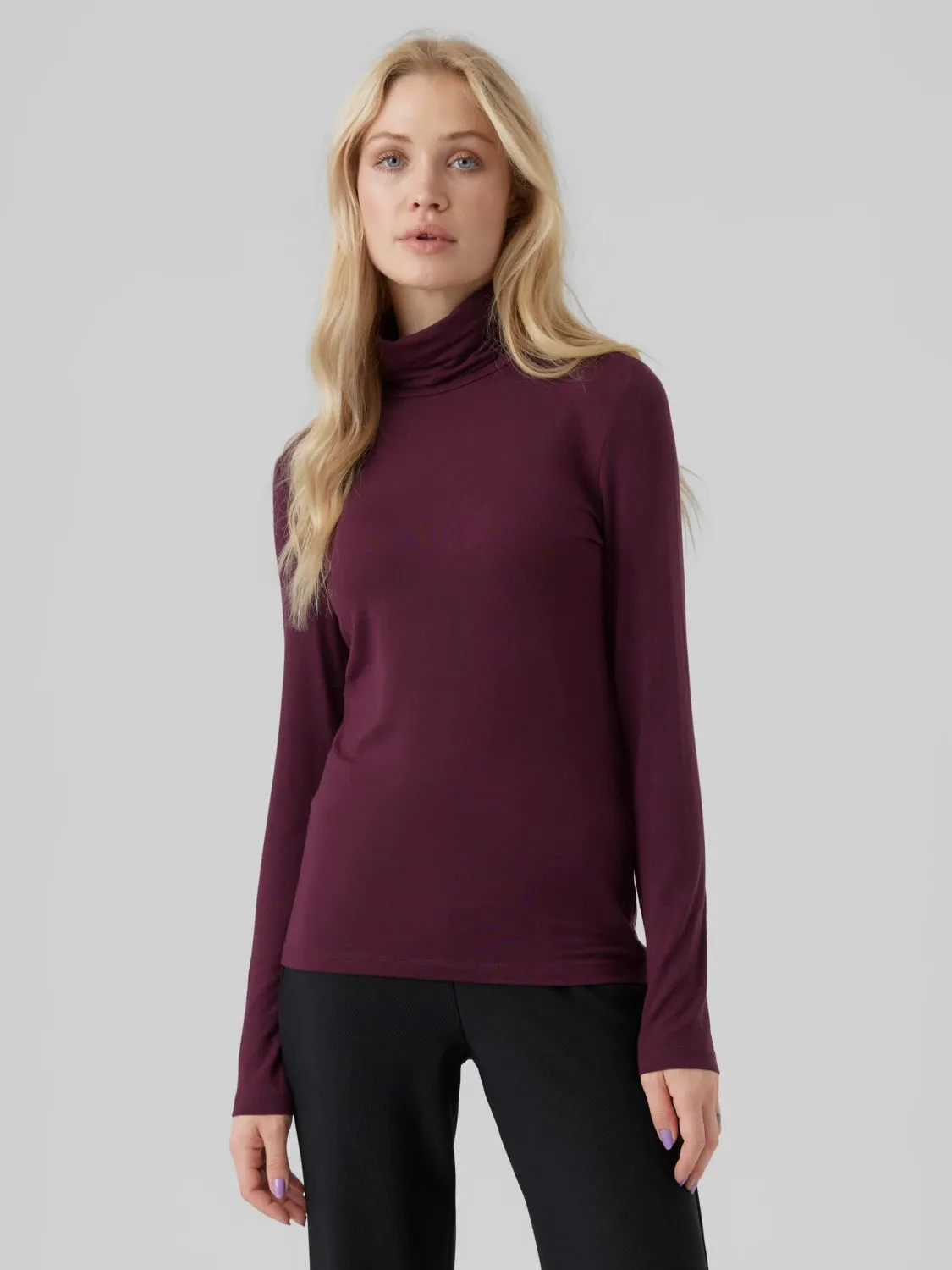 Lulu Rollneck Top Sweat Absorbent Inner Layer Anti Bacterial Layer