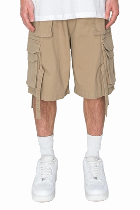 Men's Utility Cargo Jogger Shorts Odor Resistant Quick Dry Fabric