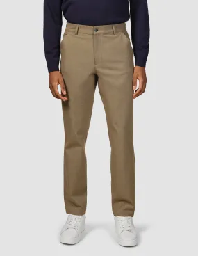 Essential Pants Regular Vintage Brown Melange Durable Material SeamlessPocketDesign