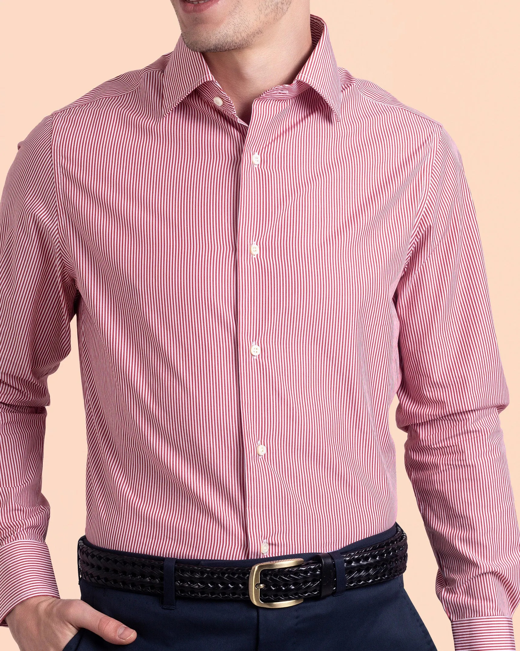 Monti Red Dress Stripes Ice Shirt Hooded Option Polka Dot