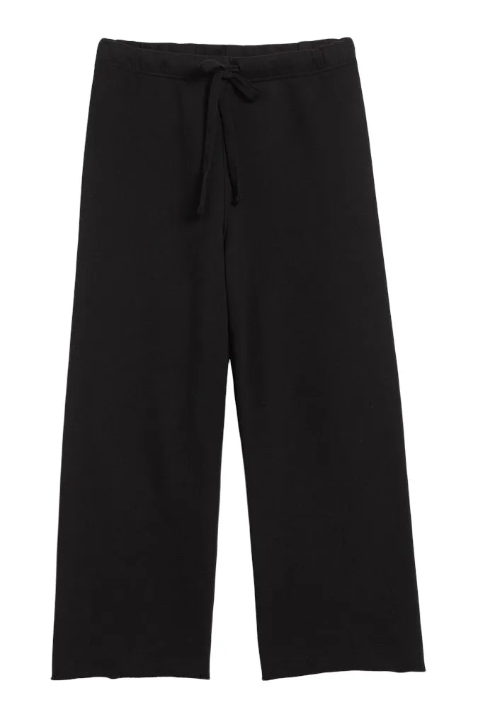 Frank & Eileen Catherine Sweatpants in Black High Waist