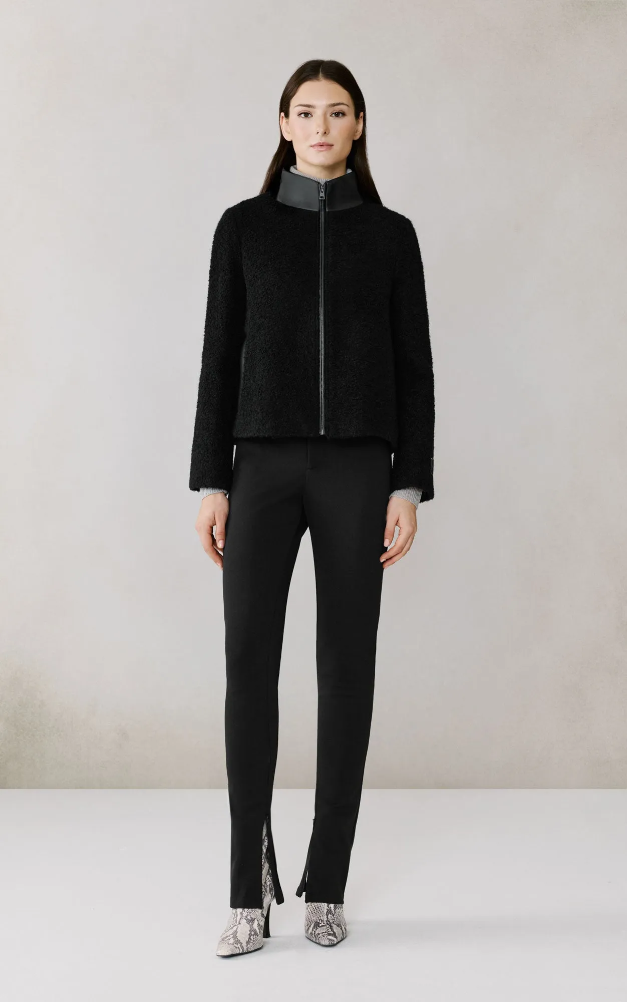 KAITLYN Convertible Collar Refined Style