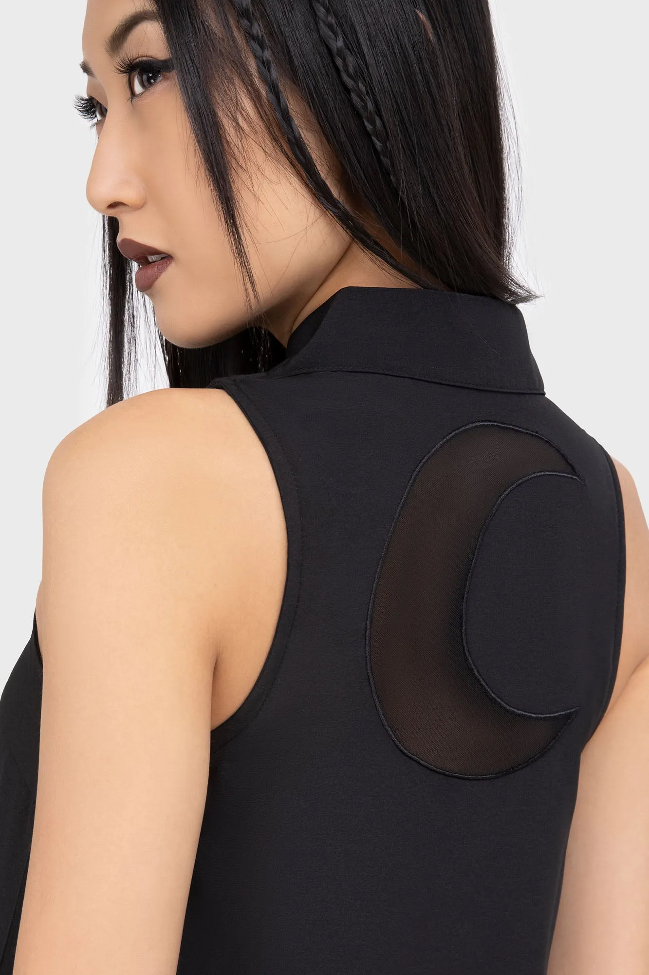 Olde Night Dress Polished Cut Delicate Lines