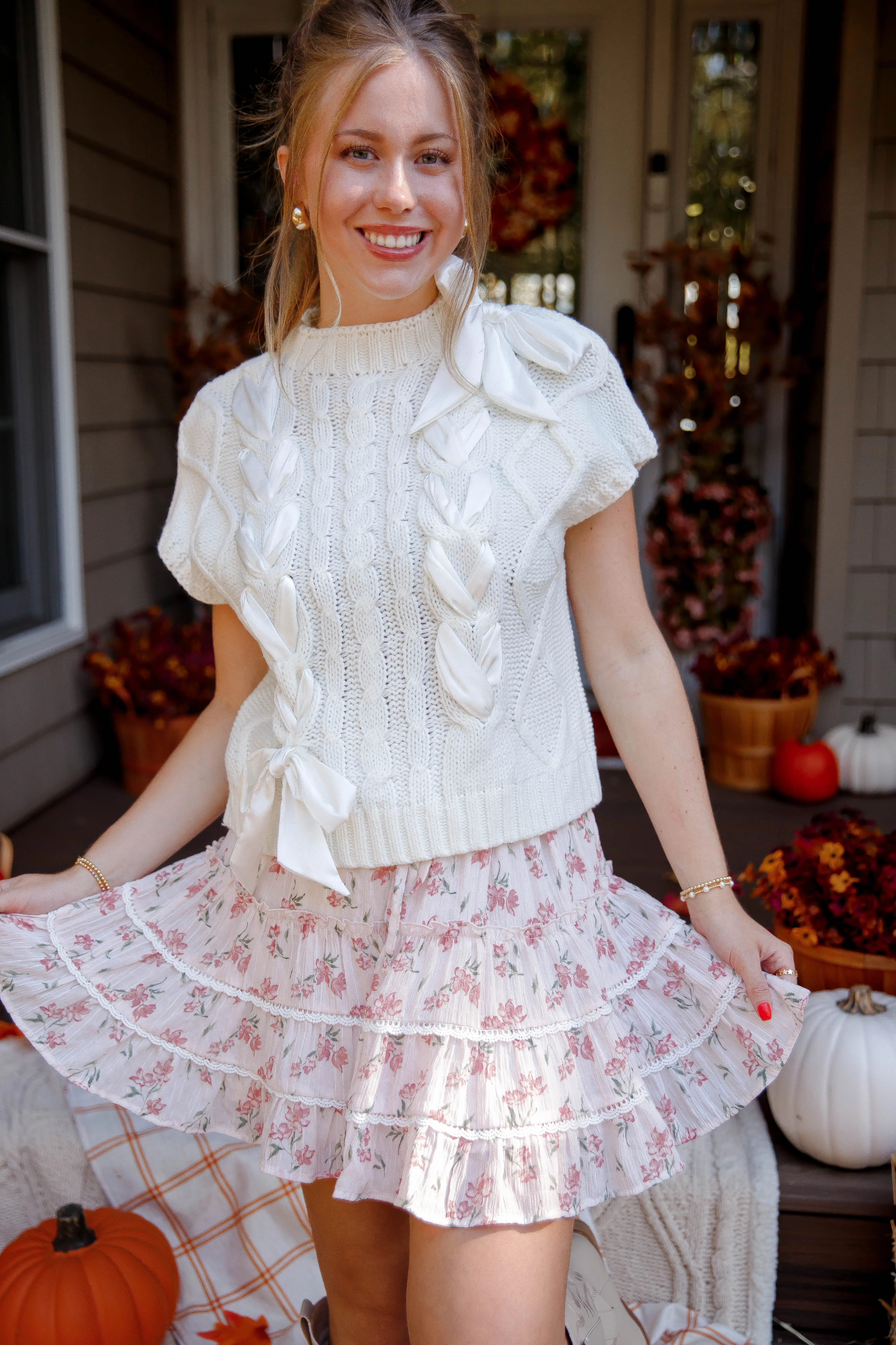 Comfy Fit On My Way Home Sweater Vest-Ivory