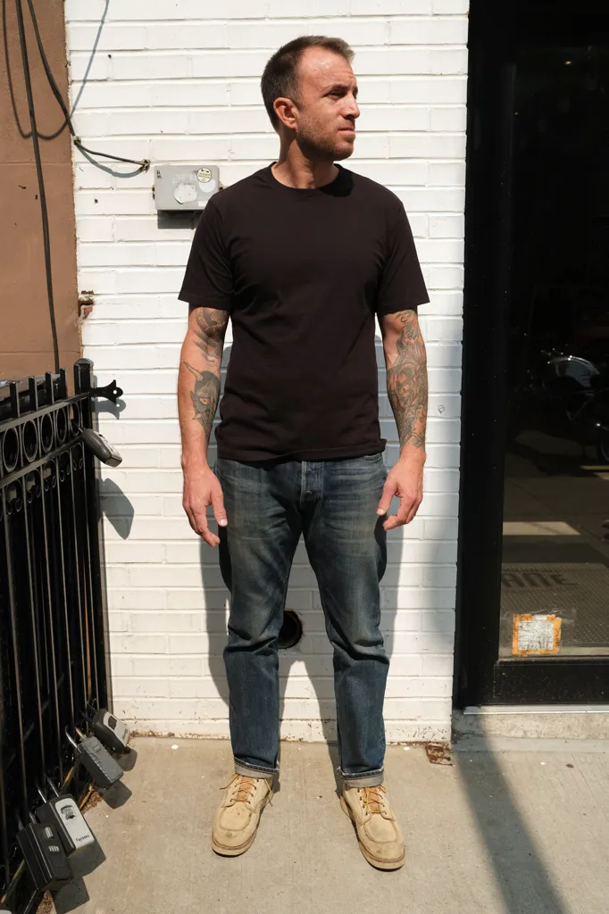 JANE Tee - Black Comfy Pieces Heathered Fabric