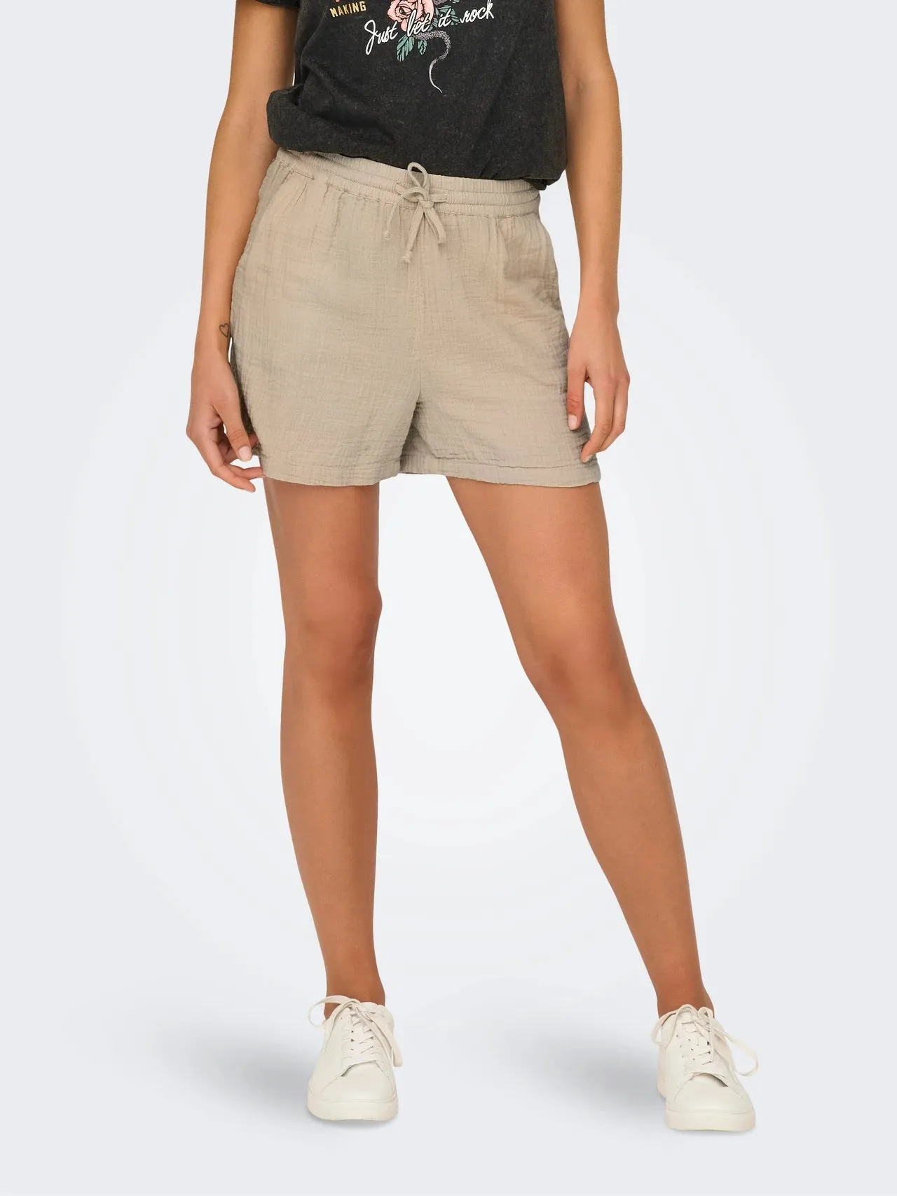 Modern Textured Weekend Warrior Smooth Organic Cotton Shorts