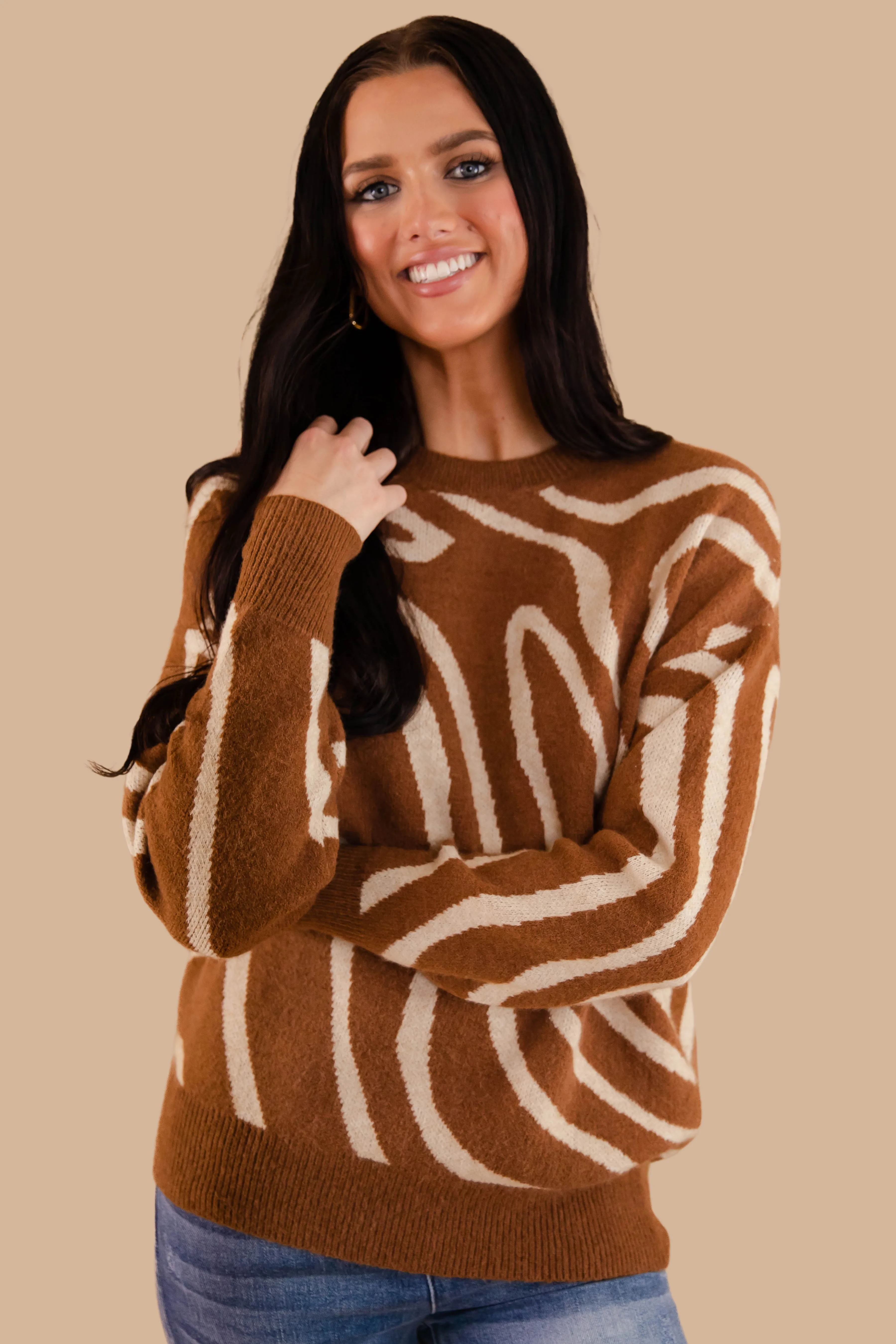 Out Looking For You Sweater Sleek Performance Soft Comfort Fit