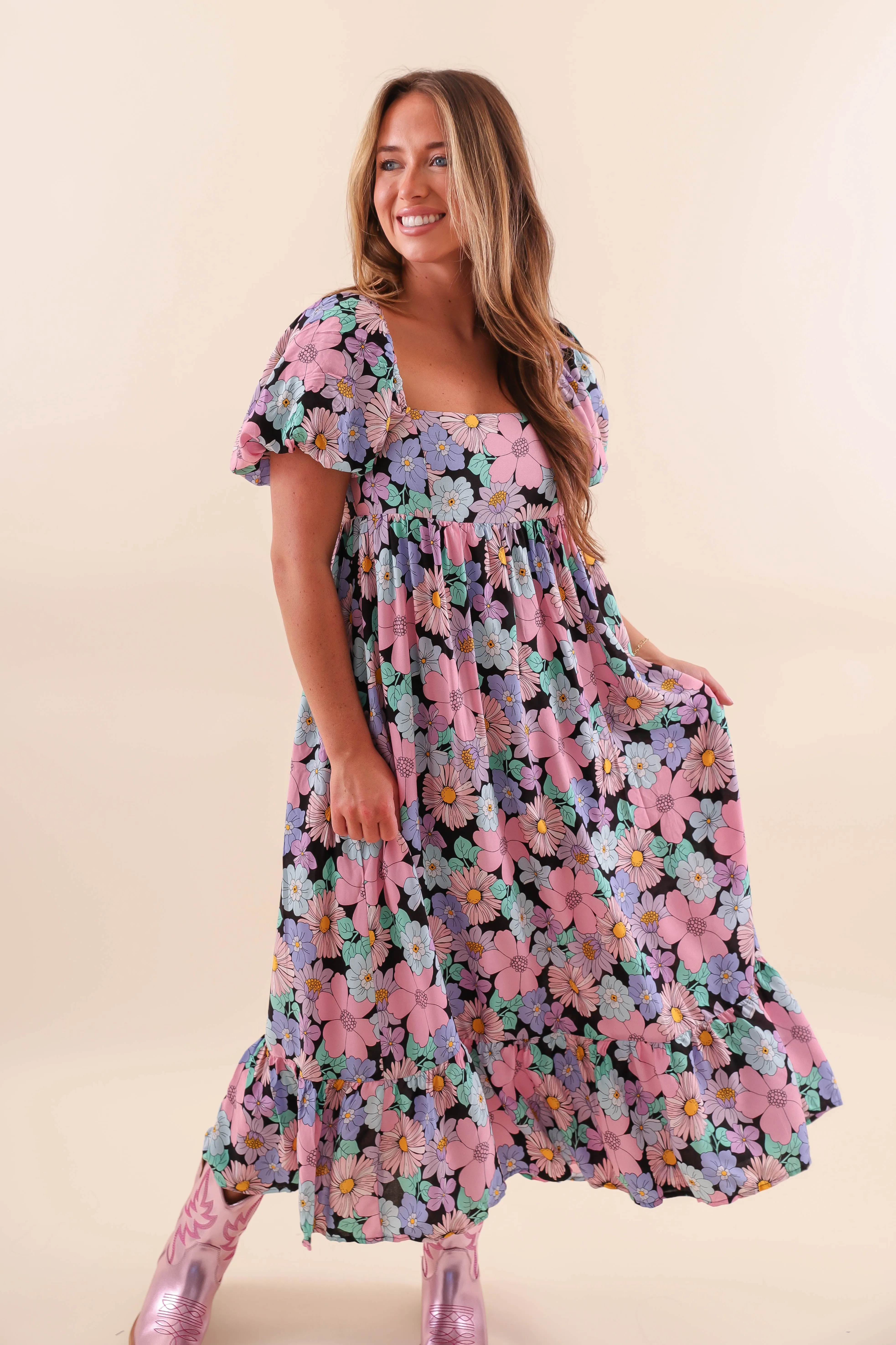 RESTOCK: Beginning Of A New Era Midi Dress Reversible-Style