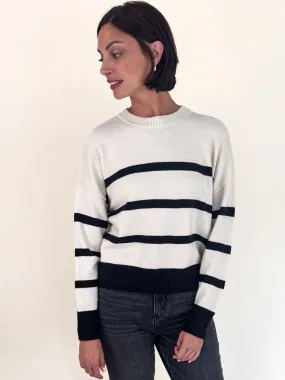 [Z SUPPLY] Jordane Striped Sweater Versatile Comfort Light Layers