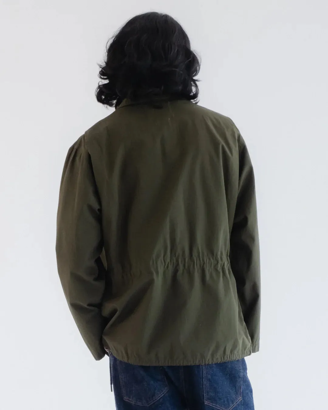 Glossy Finish Adjustable Hem Lock System EAT DUST SAVANA JACKET - DARK OLIVE