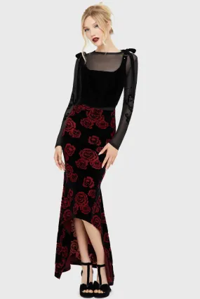 Non Restrictive Fit Pandora's Rose Maxi Skirt