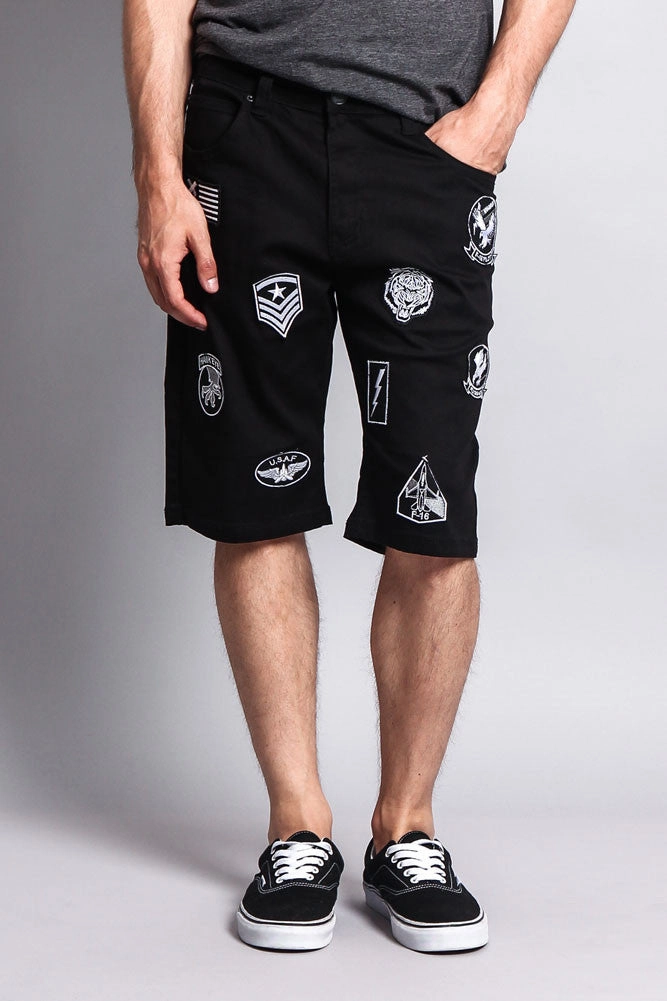 Patch Twill Shorts MoistureWickingLining