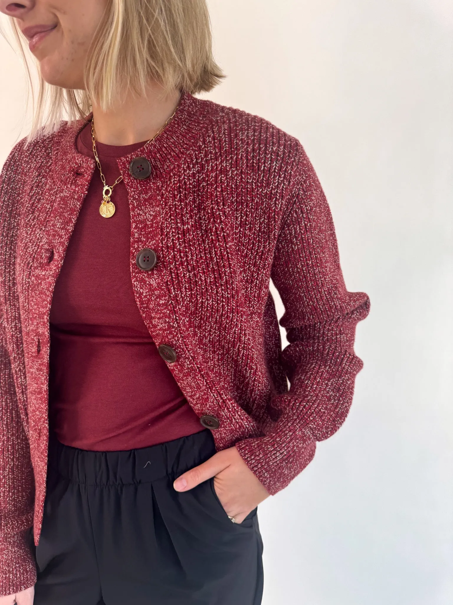 Patricia Ribbed Cardigan Chill Wear Perfect Knit